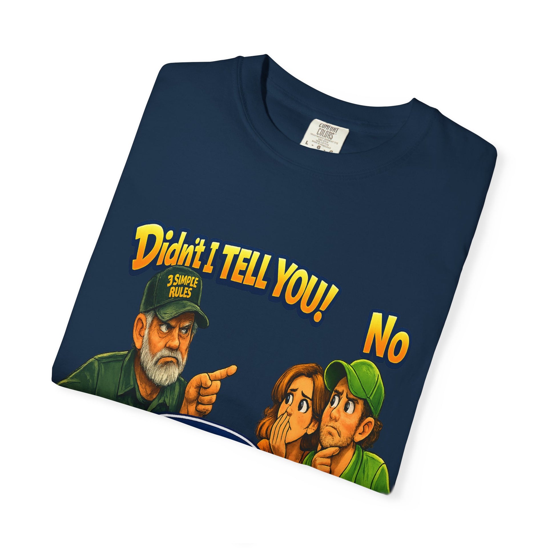 Funny "None of Your D*** Business" Graphic T-Shirt