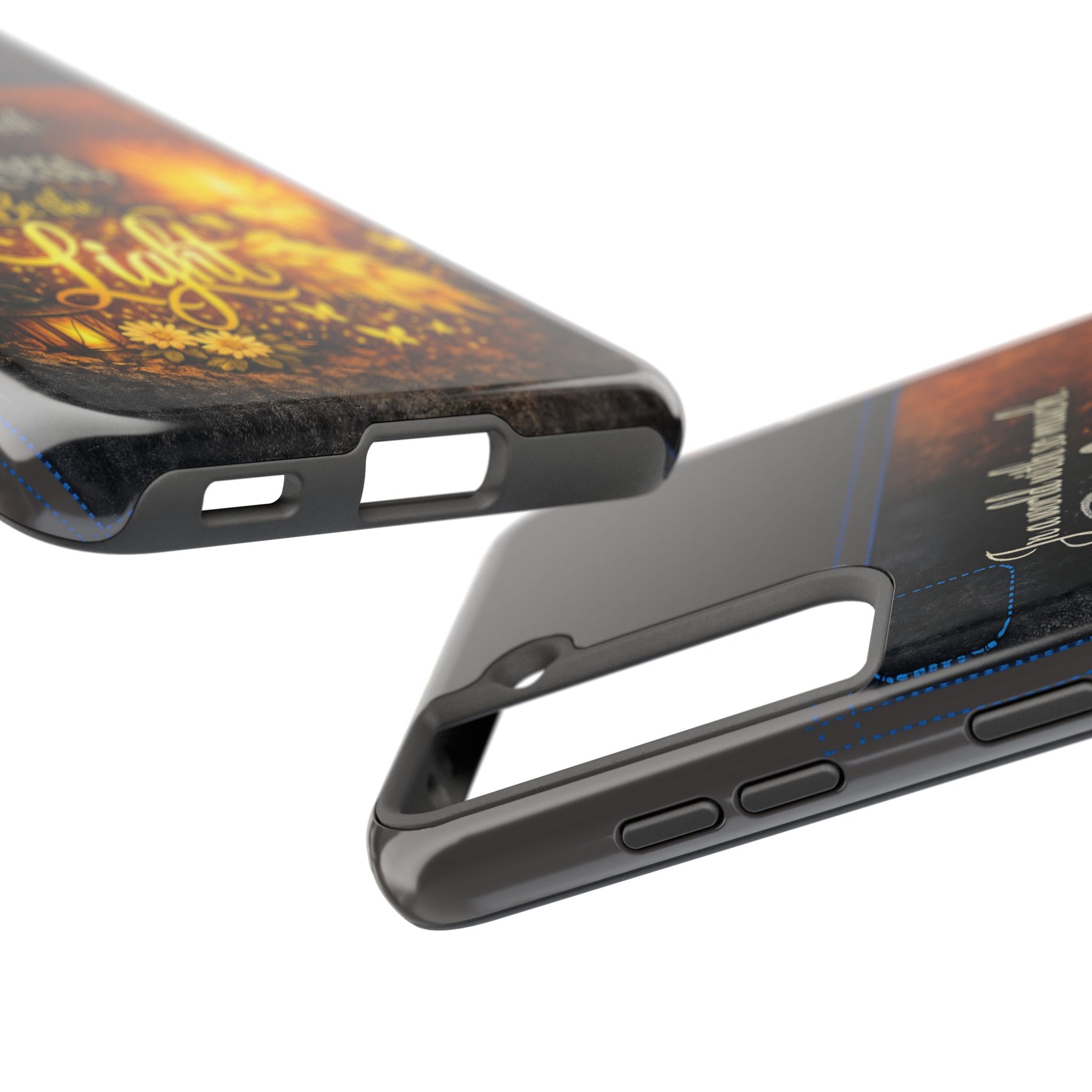 Phone Case — "In a world with so much darkness, Be the Light" Inspirational Tough Case