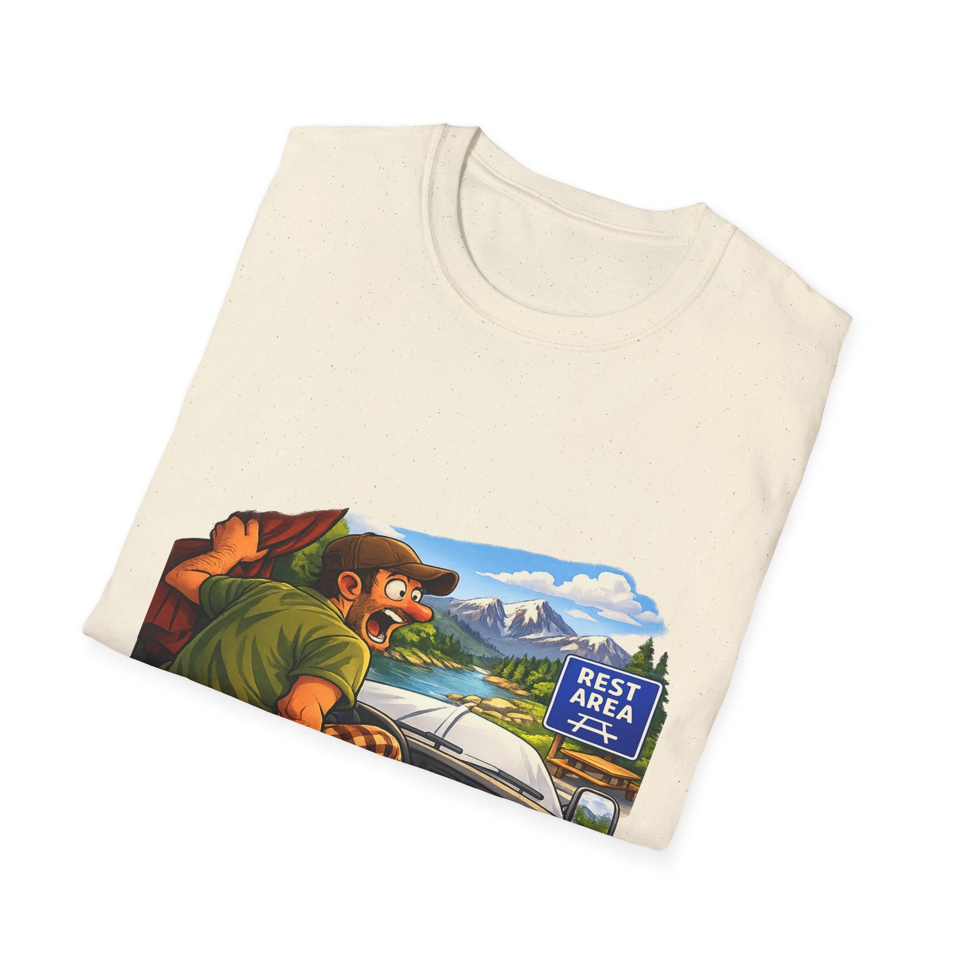 T-Shirt — "Where the Hell Am I?" Road Trip Scenic Graphic Tee