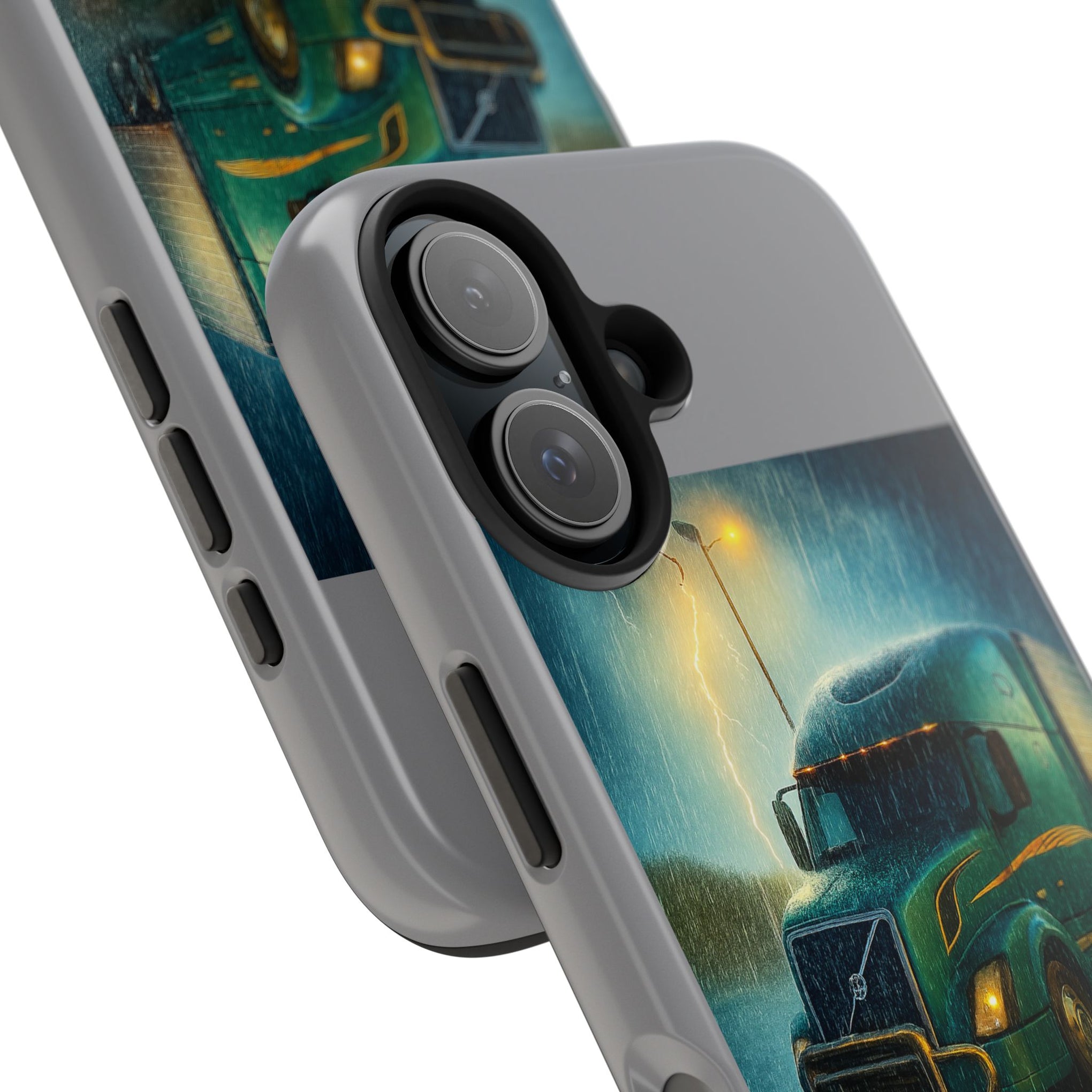 Truck Driver Tough Phone Case — "Be Safe, Enjoy The Ride, Don't Hit Shit”