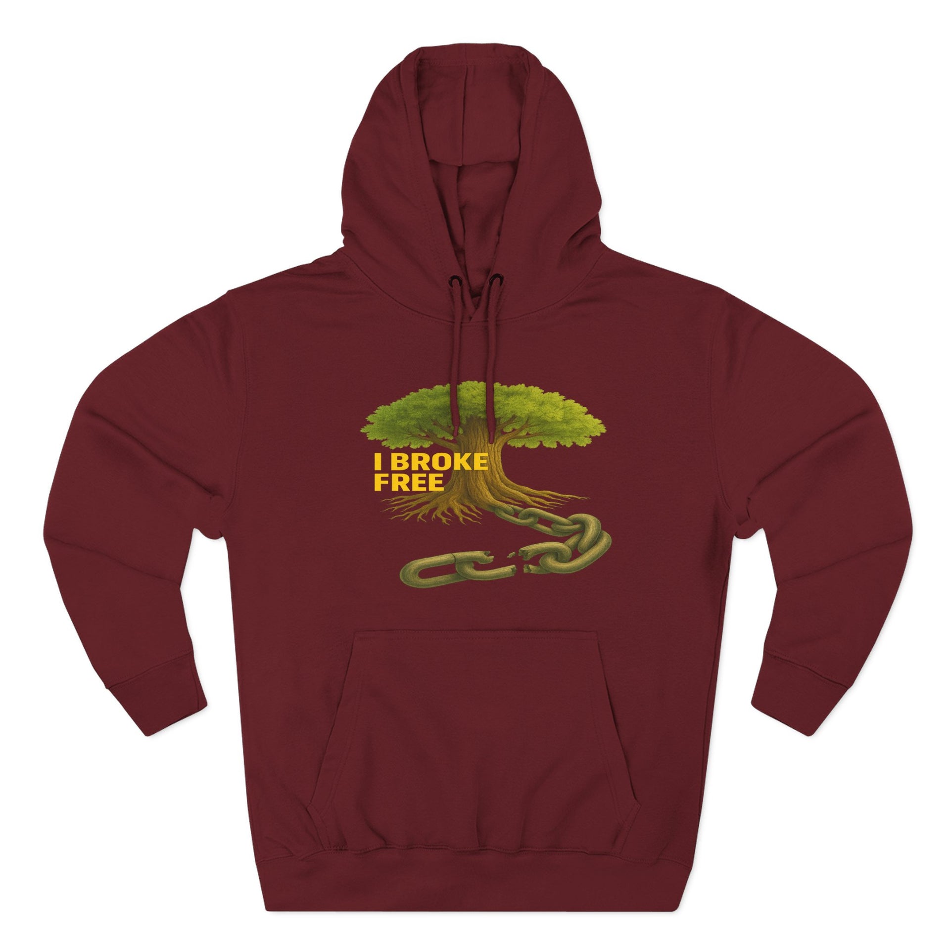Freedom Breaker Hoodie — "I Broke Free" Mental Health Recovery Hoodie