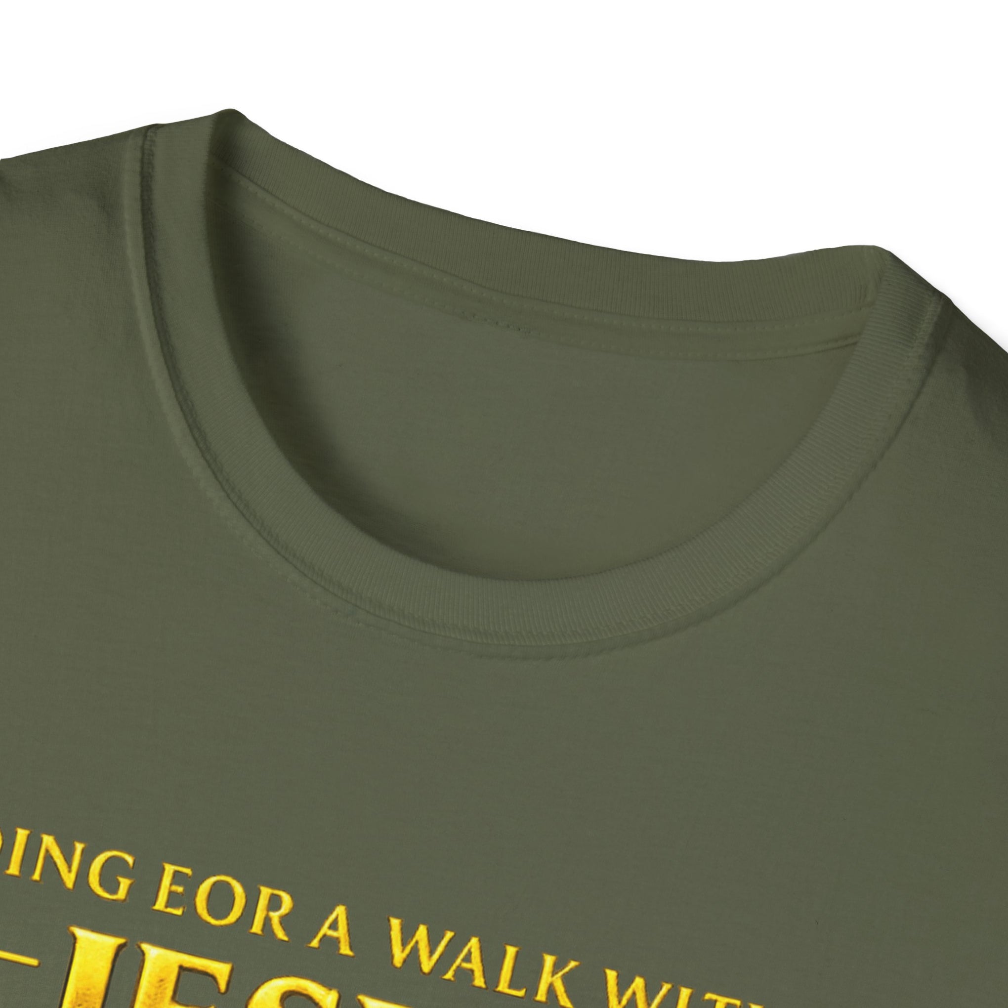 Going for a walk with Jesus T-Shirt – "Wanna Come?" Christian Faith Graphic Tee