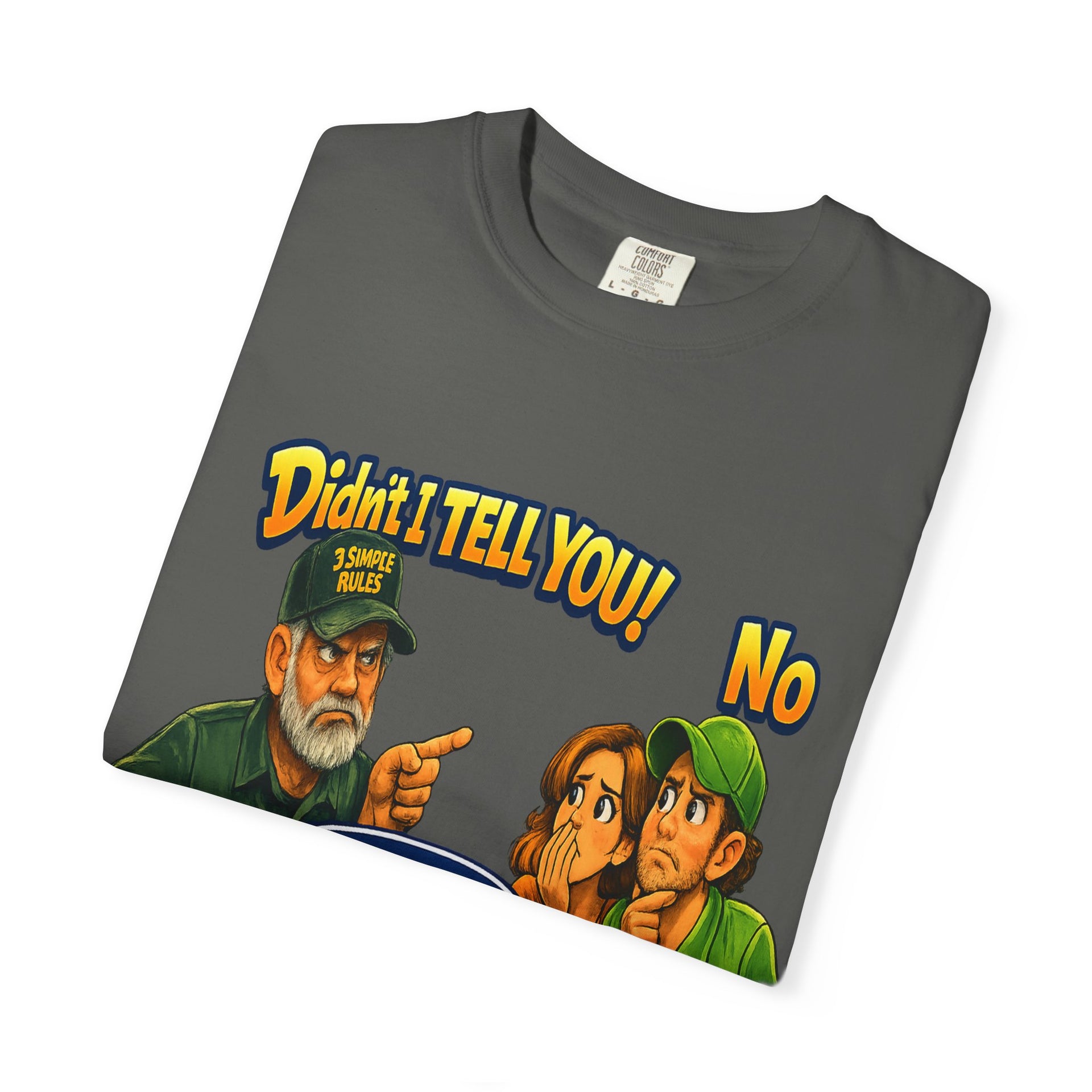 Funny "None of Your D*** Business" Graphic T-Shirt