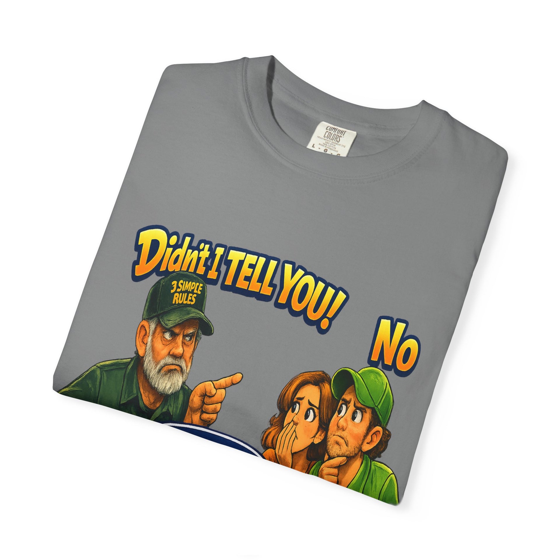Funny "None of Your D*** Business" Graphic T-Shirt