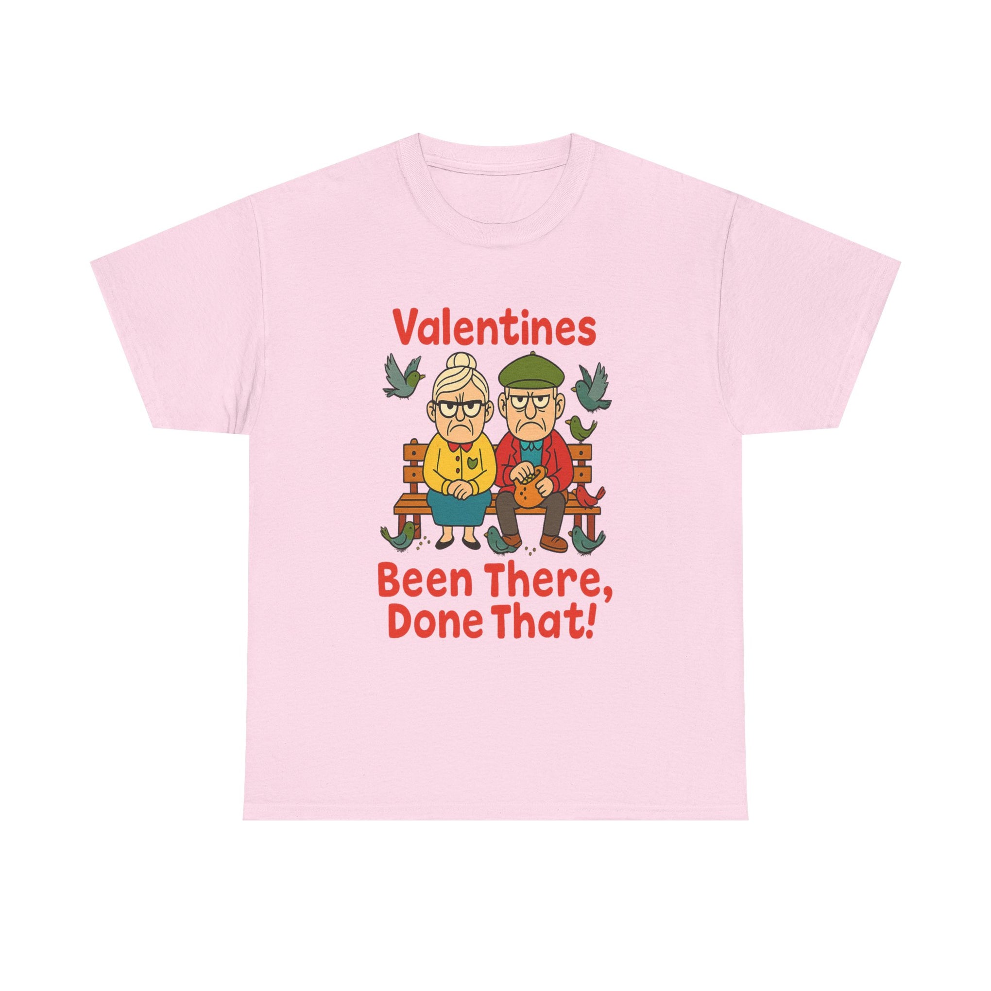 Funny Valentines Couple Unisex Heavy Cotton Tee