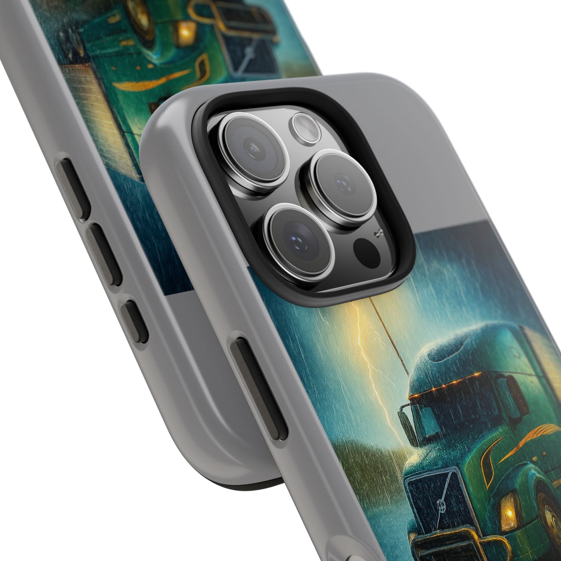Truck Driver Tough Phone Case — "Be Safe, Enjoy The Ride, Don't Hit Shit”