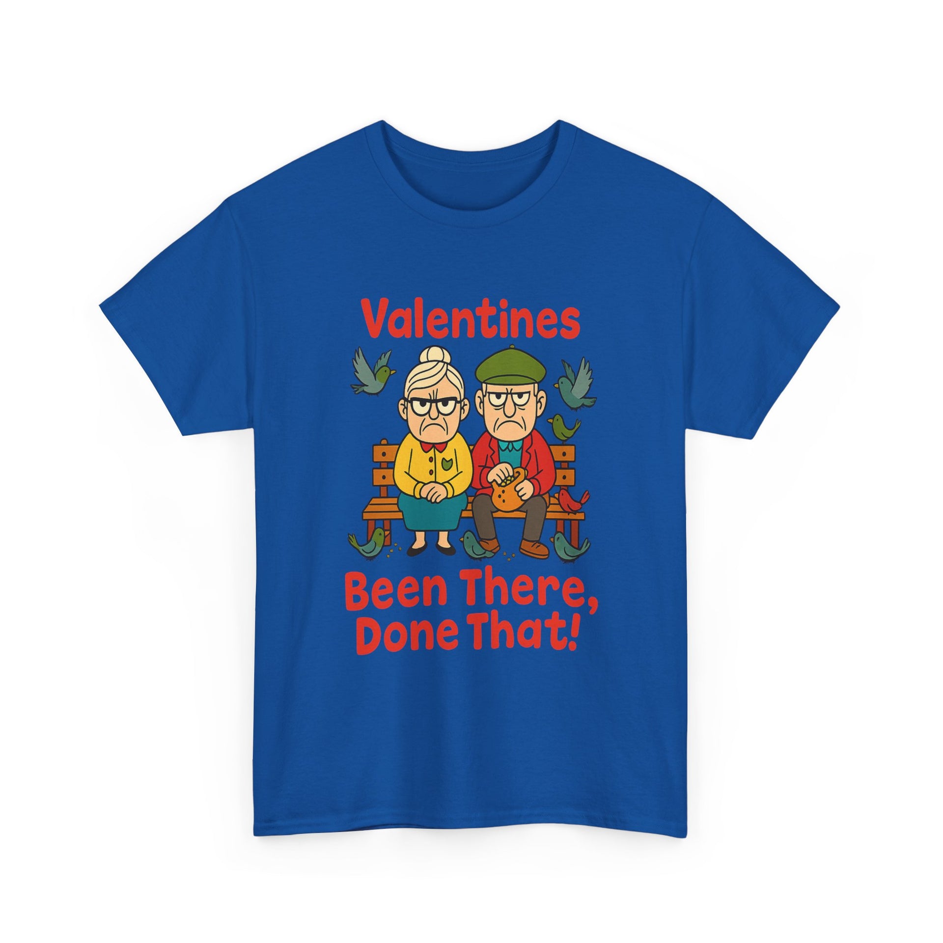 Funny Valentines Couple Unisex Heavy Cotton Tee