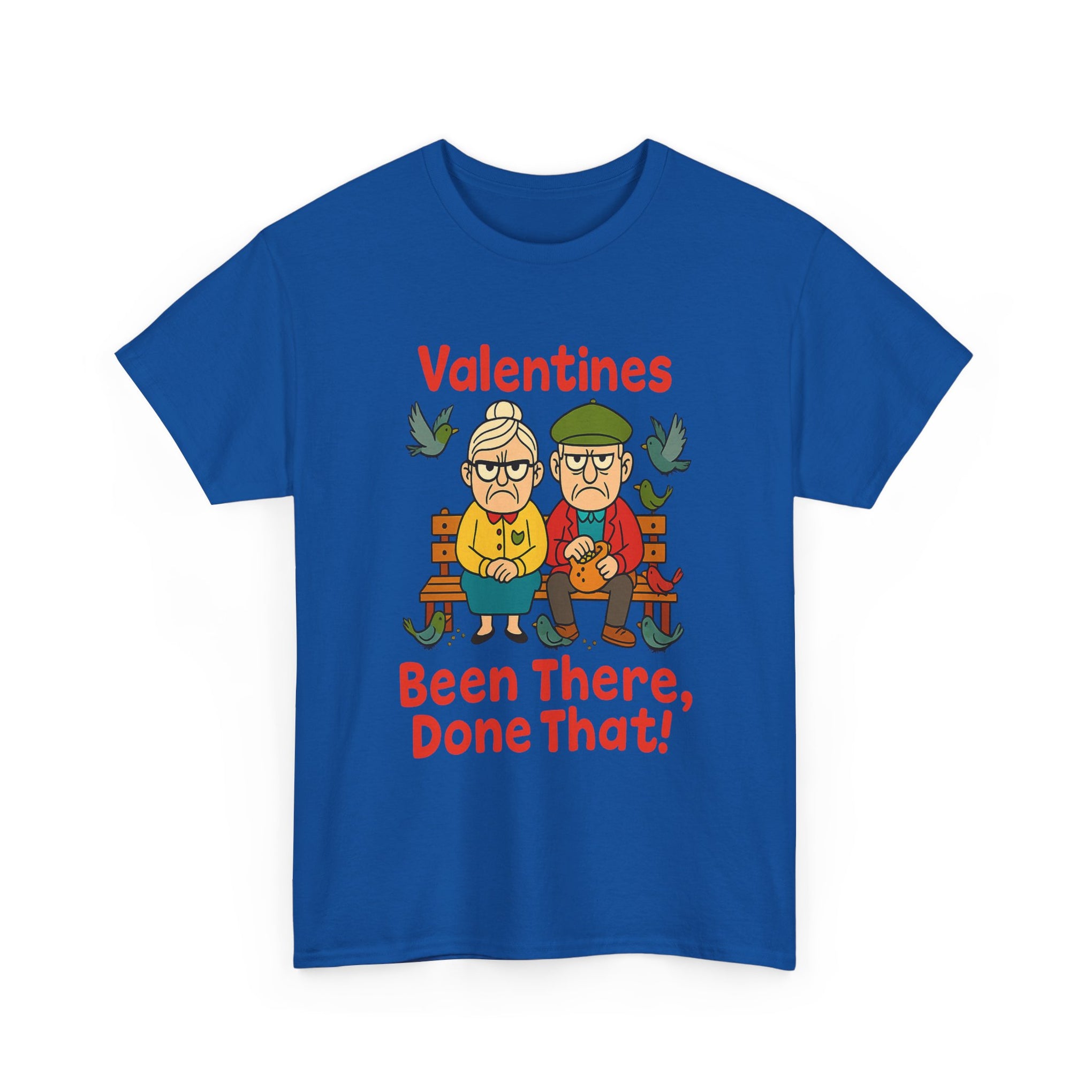 Funny Valentines Couple Unisex Heavy Cotton Tee