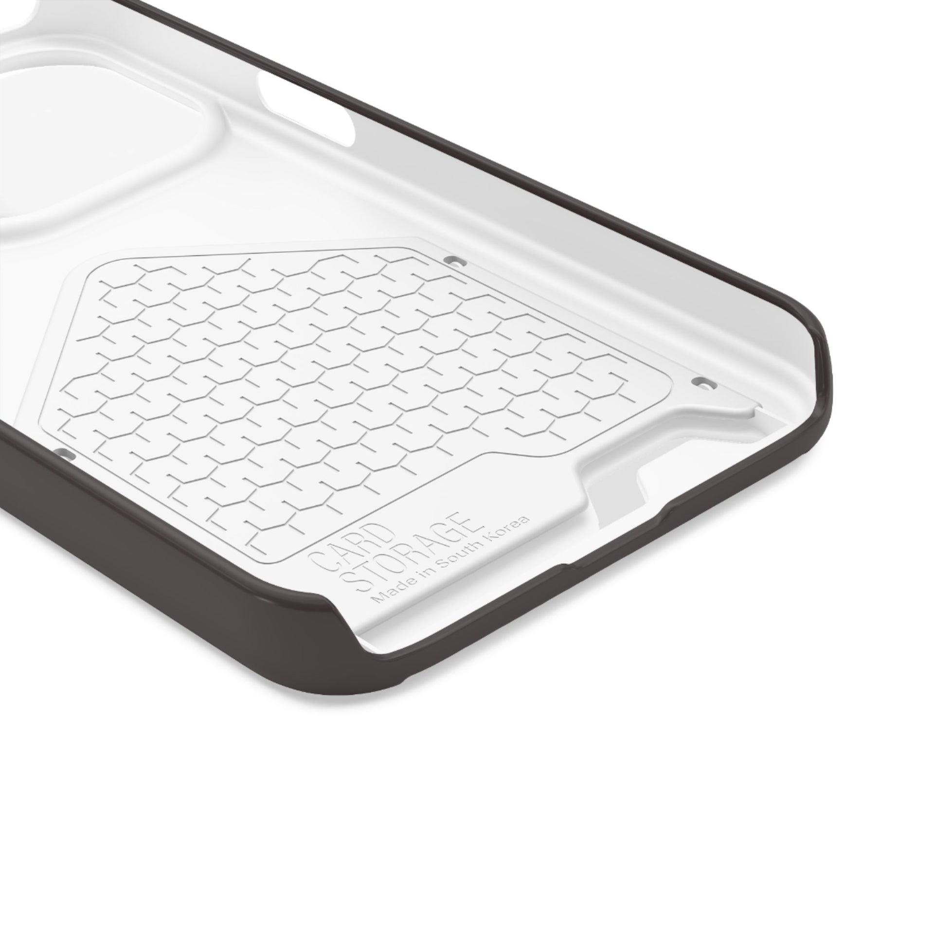 Phone Case with Card Holder — "The One True Chain Breaker" Cross Design