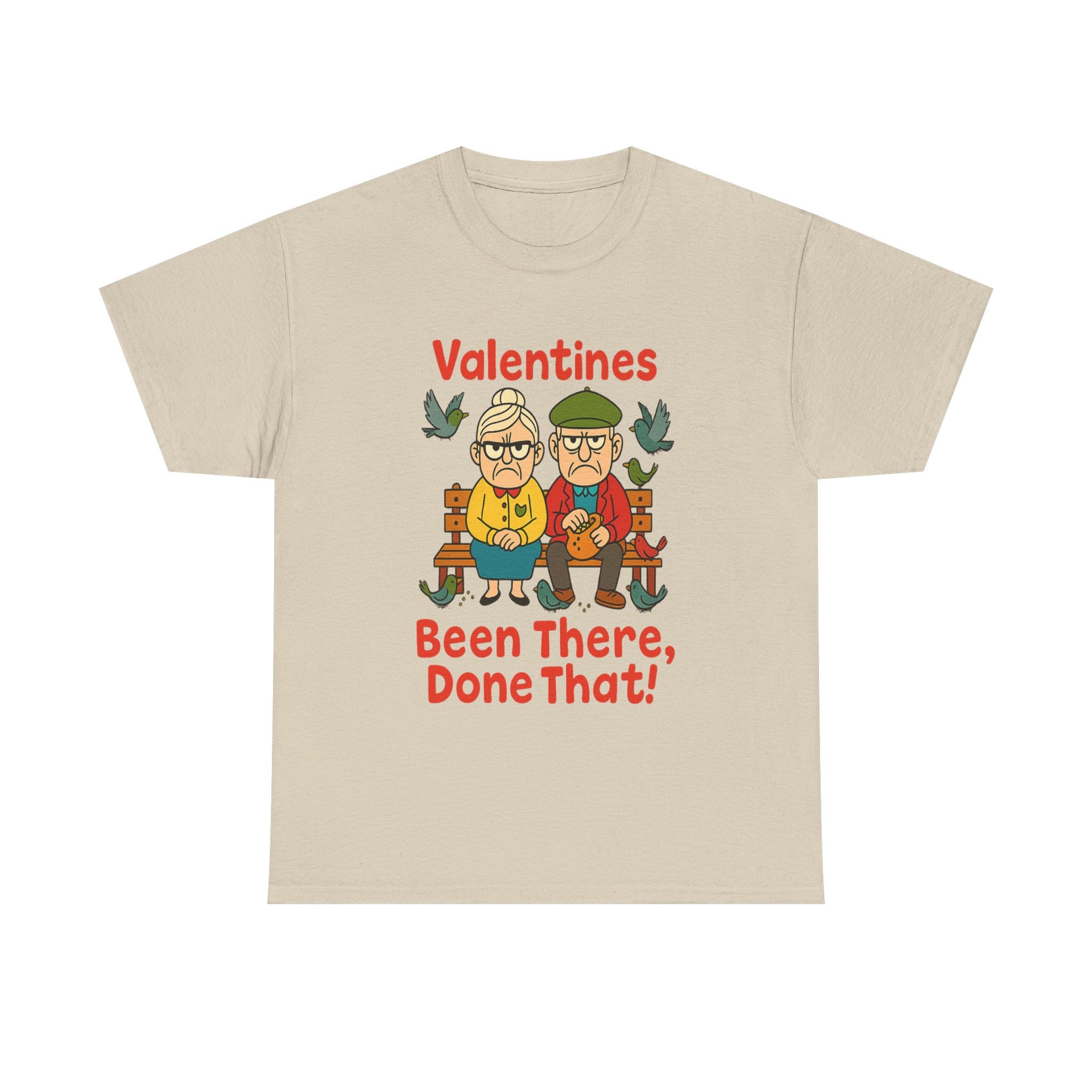 Funny Valentines Couple Unisex Heavy Cotton Tee
