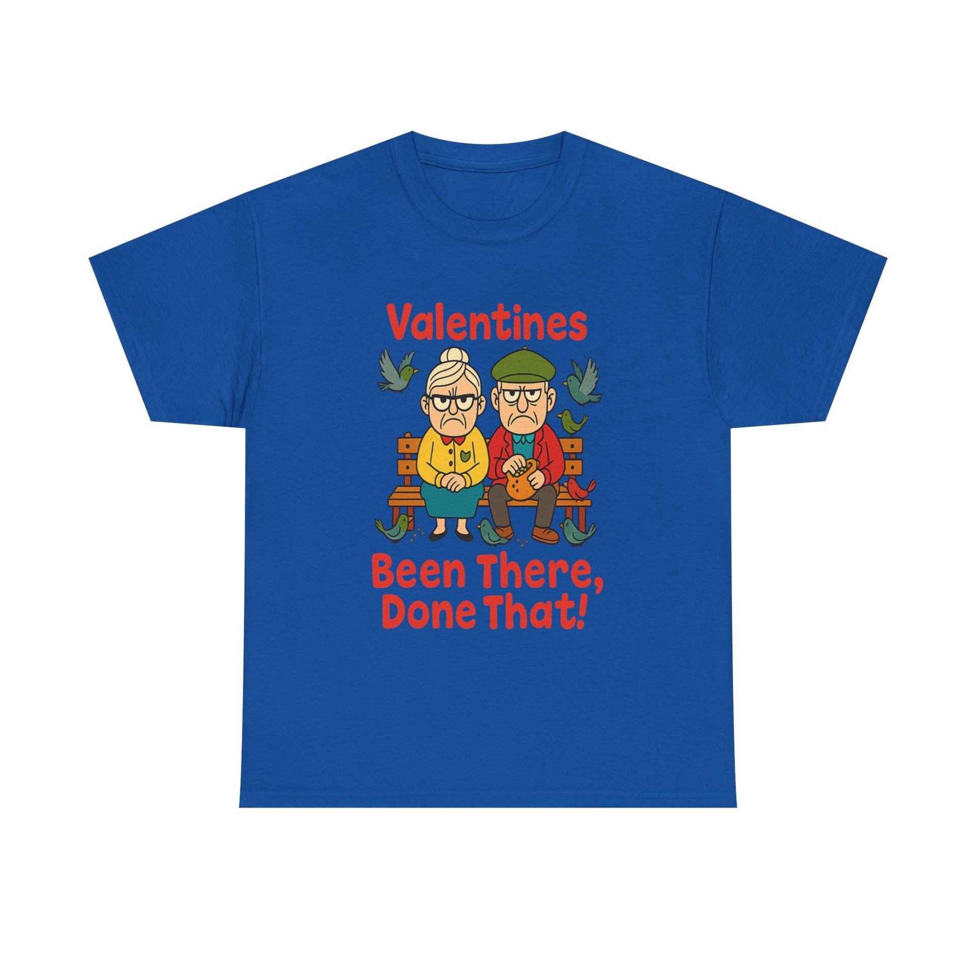 Funny Valentines Couple Unisex Heavy Cotton Tee