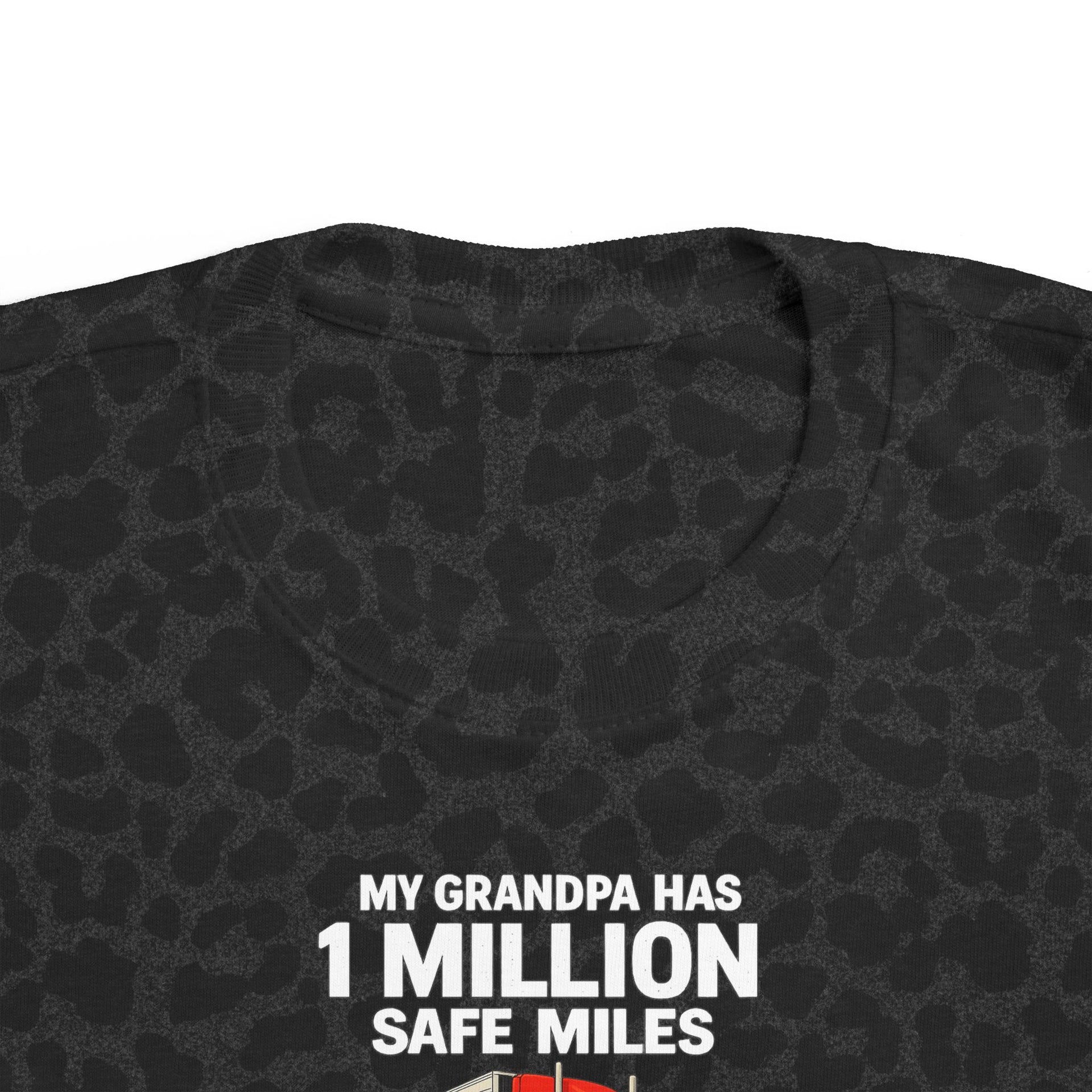 Toddler Tee – "My Grandma Has 1 Million Safe Miles" Cute Grandma Road-Trip Shirt