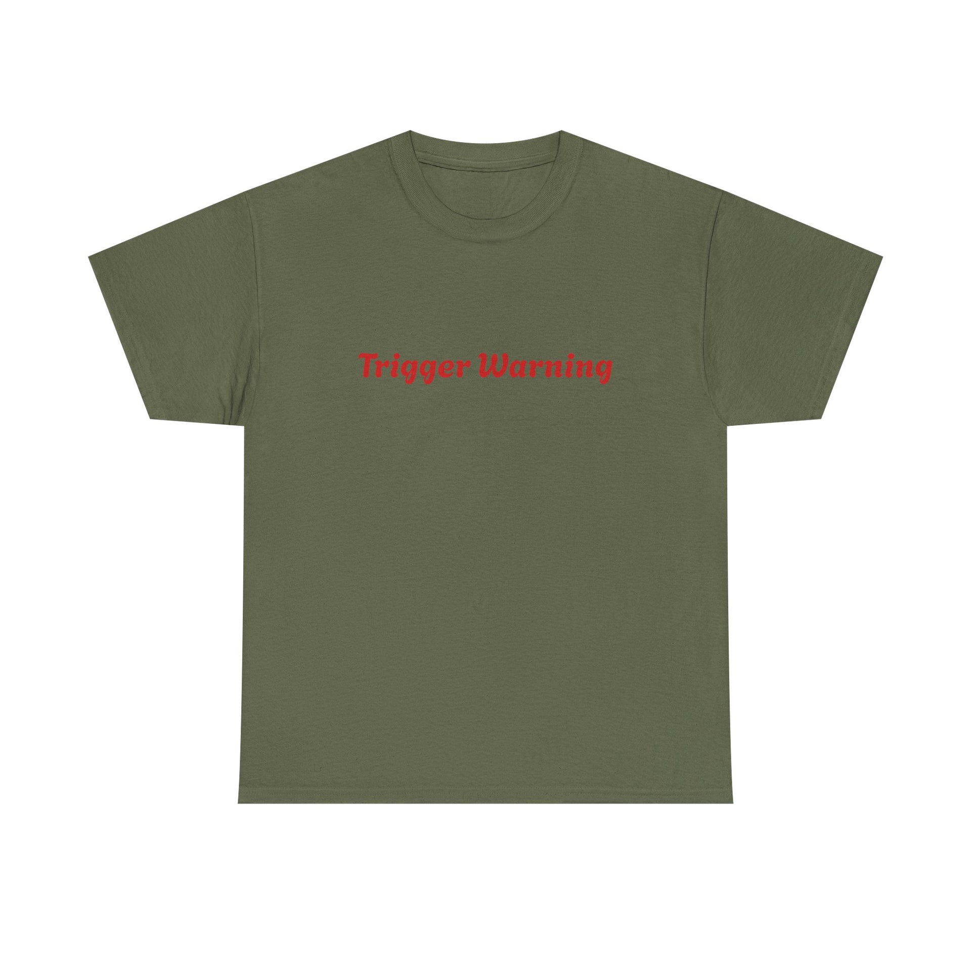 Trigger Warning Tee — We the Majority Rainbow Back Political Graphic T-Shirt