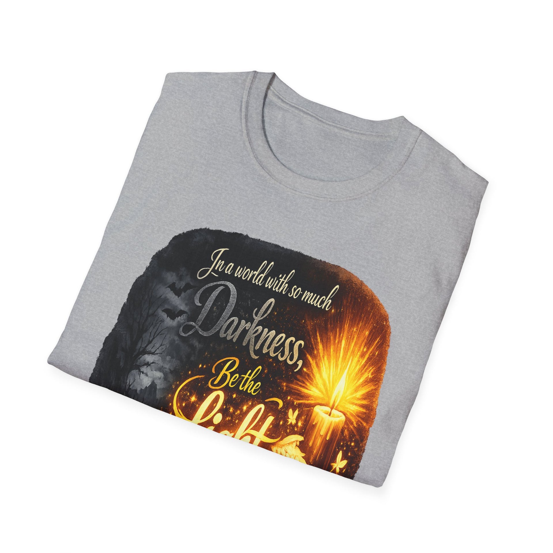 Inspirational 'Be the Light' T-Shirt