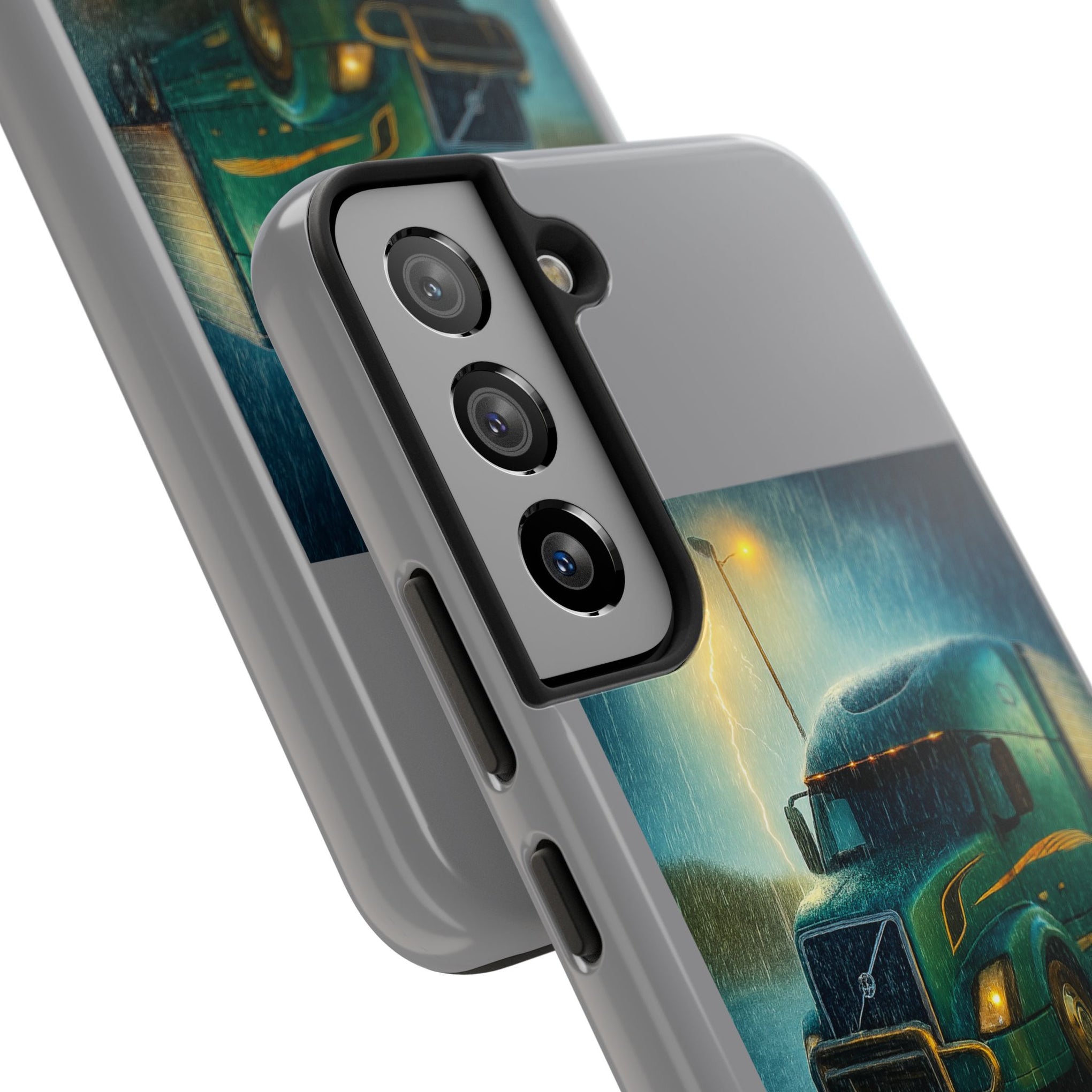 Truck Driver Tough Phone Case — "Be Safe, Enjoy The Ride, Don't Hit Shit”