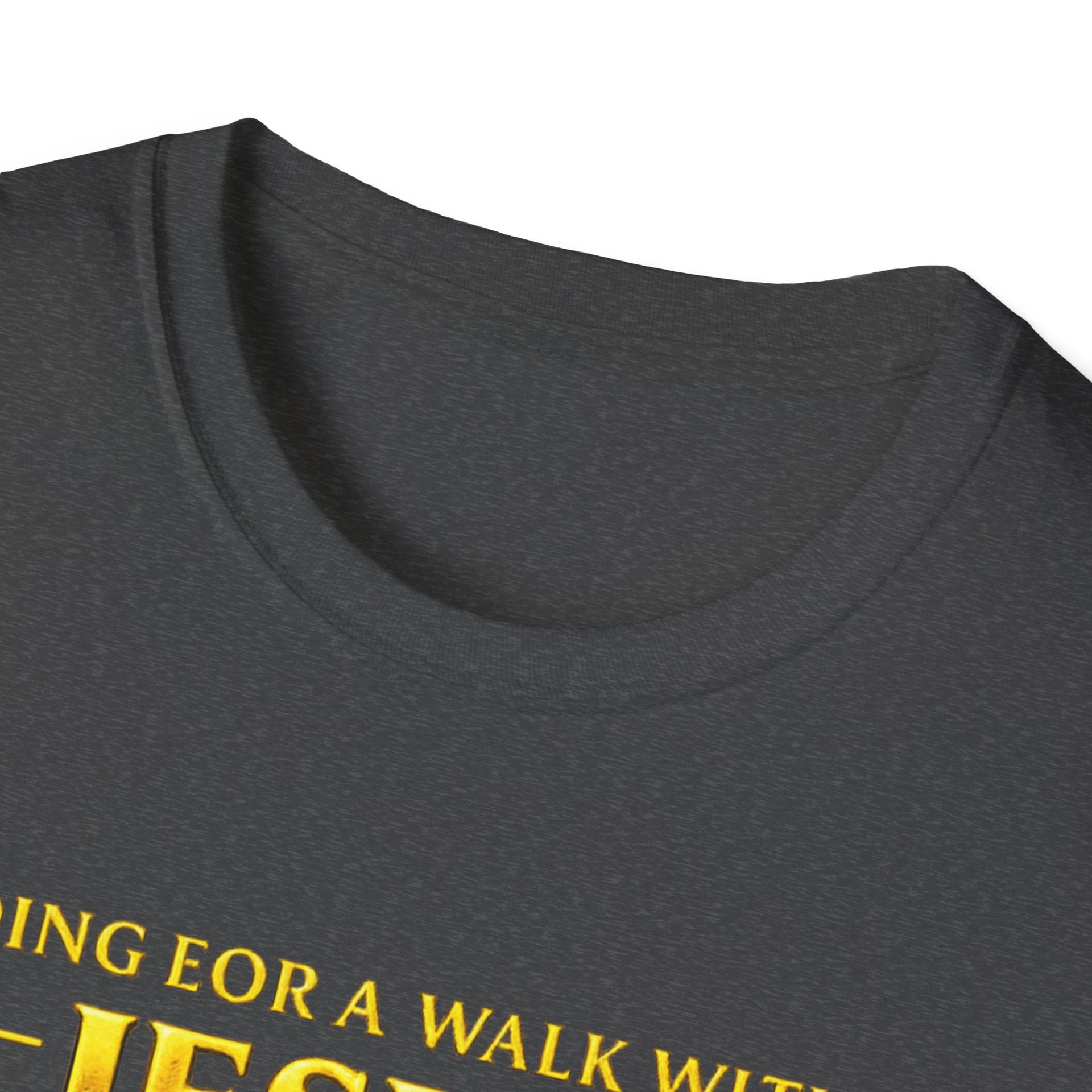 Going for a walk with Jesus T-Shirt – "Wanna Come?" Christian Faith Graphic Tee