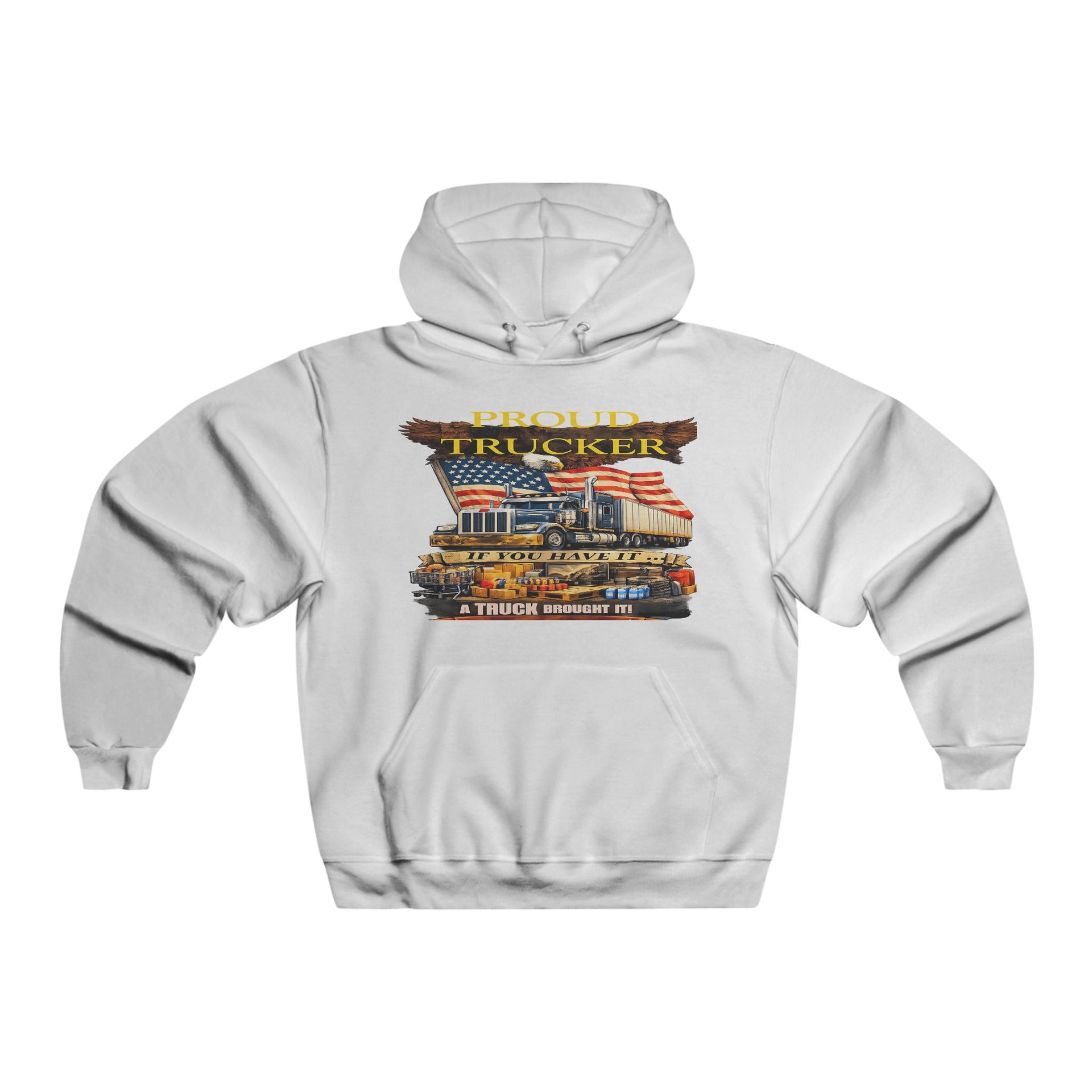 Proud Trucker - Proud Truck Driver Graphic Hoodie