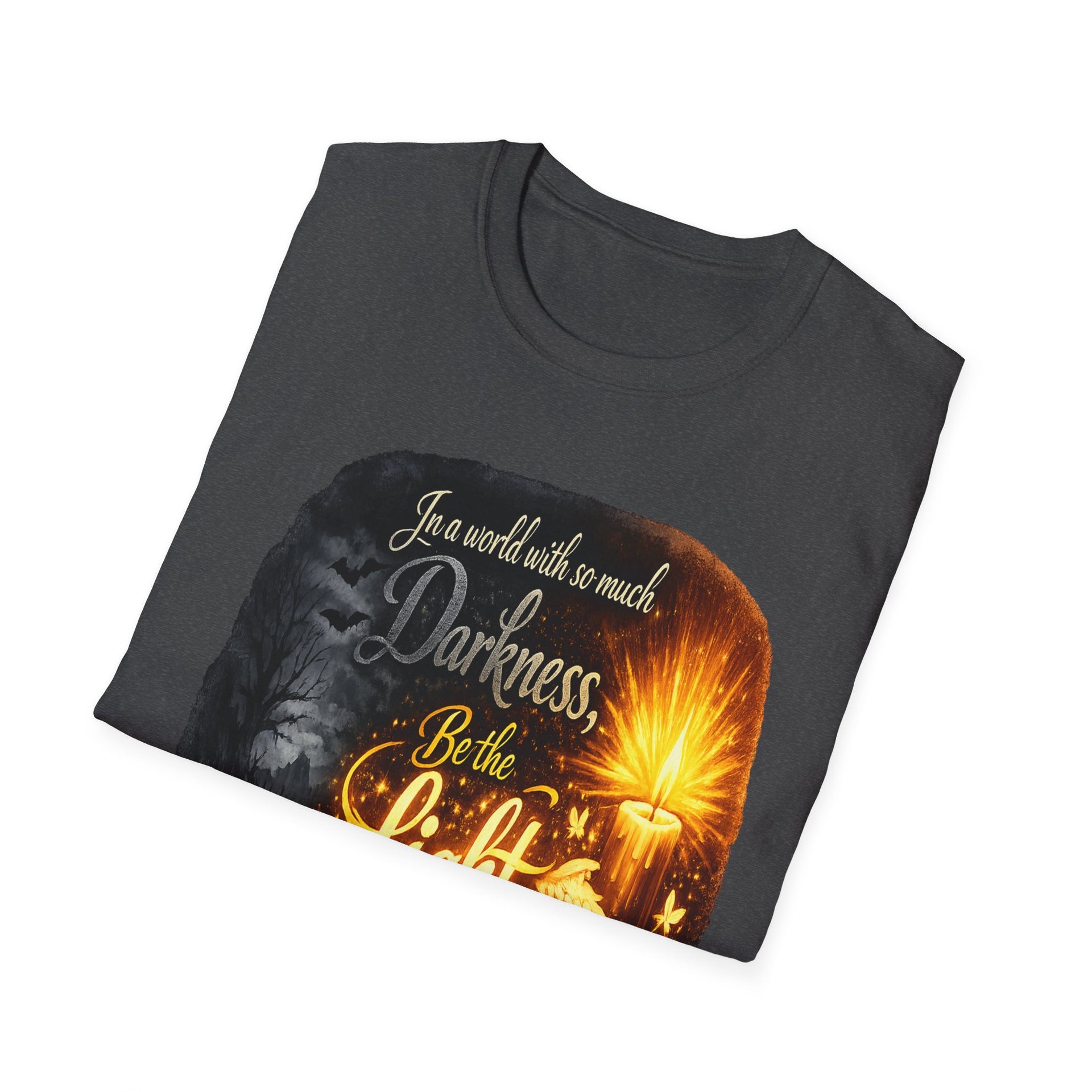 Inspirational 'Be the Light' T-Shirt