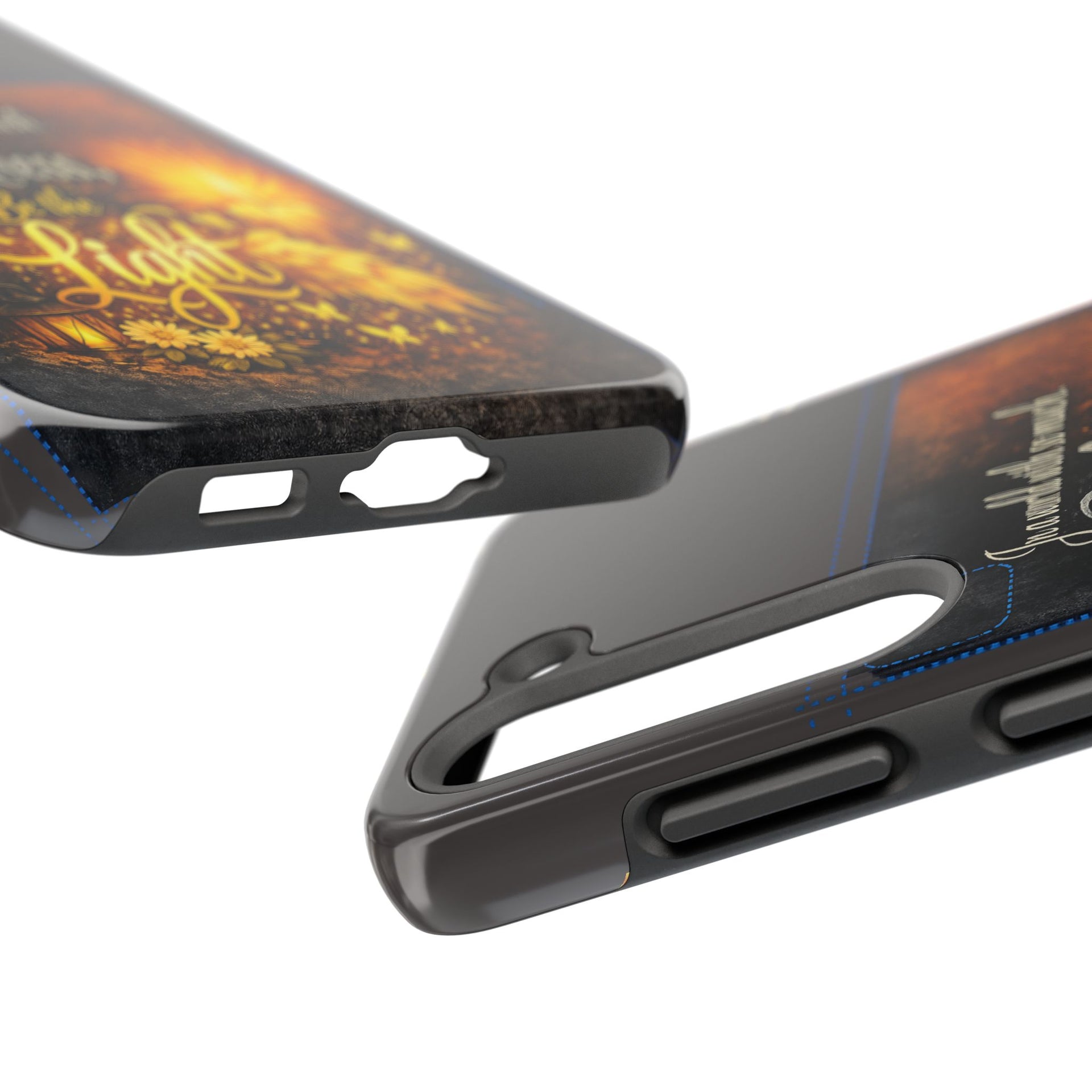 Phone Case — "In a world with so much darkness, Be the Light" Inspirational Tough Case