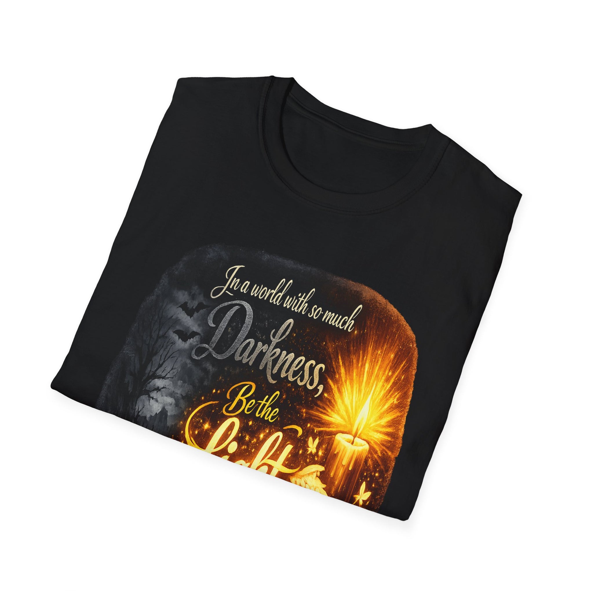 Inspirational 'Be the Light' T-Shirt