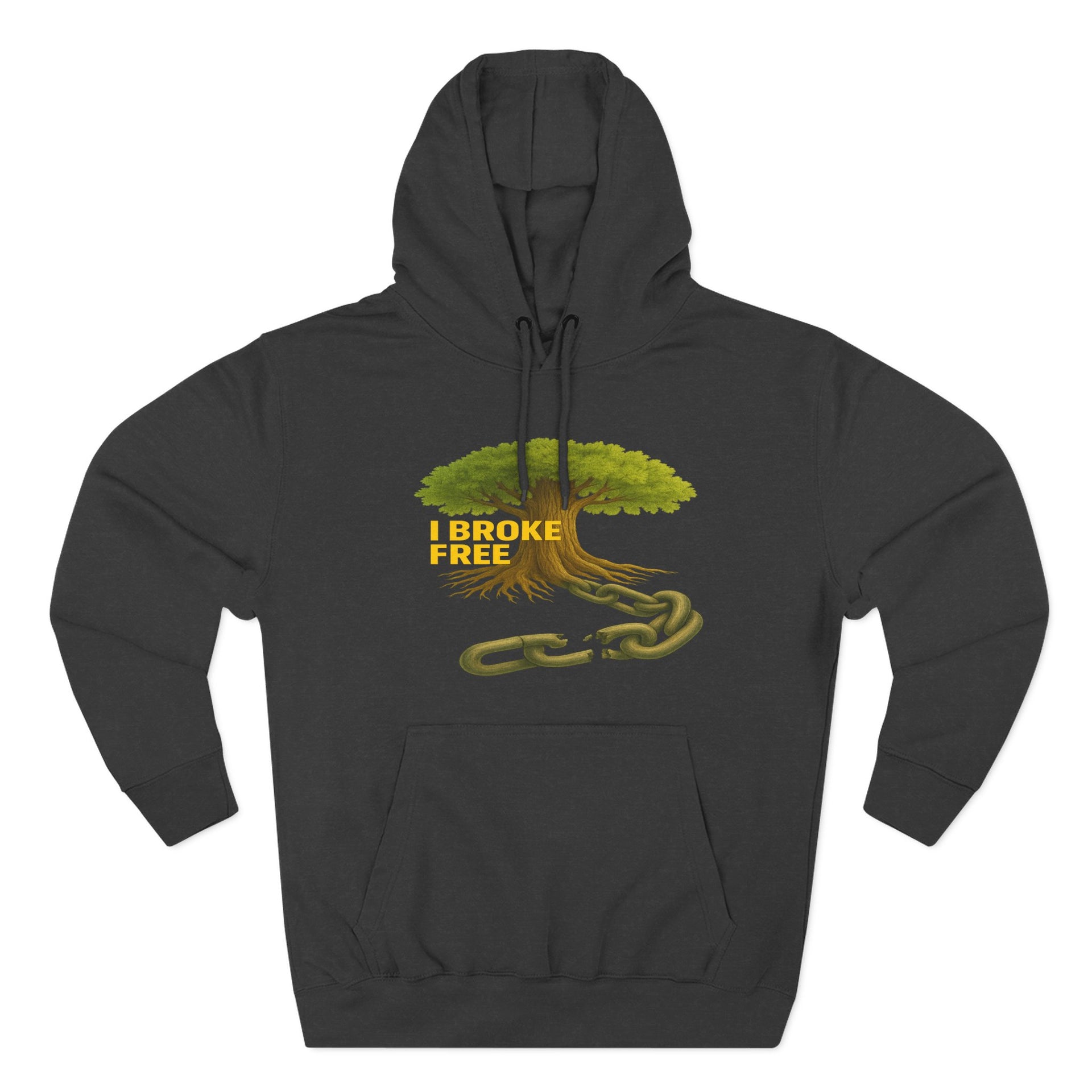 Freedom Breaker Hoodie — "I Broke Free" Mental Health Recovery Hoodie