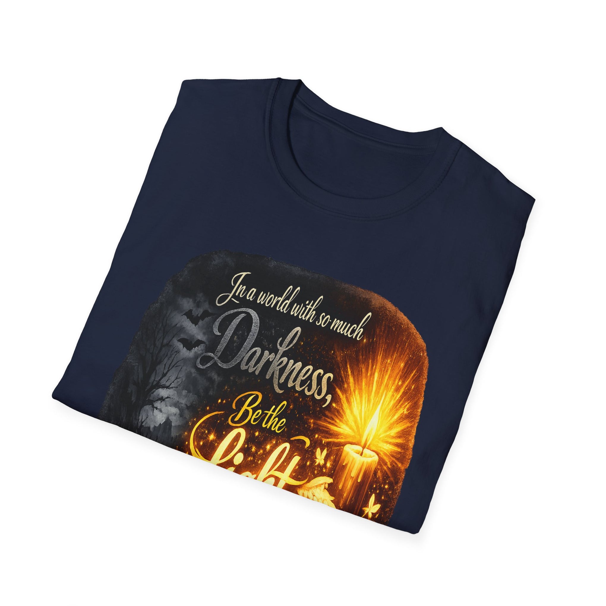 Inspirational 'Be the Light' T-Shirt