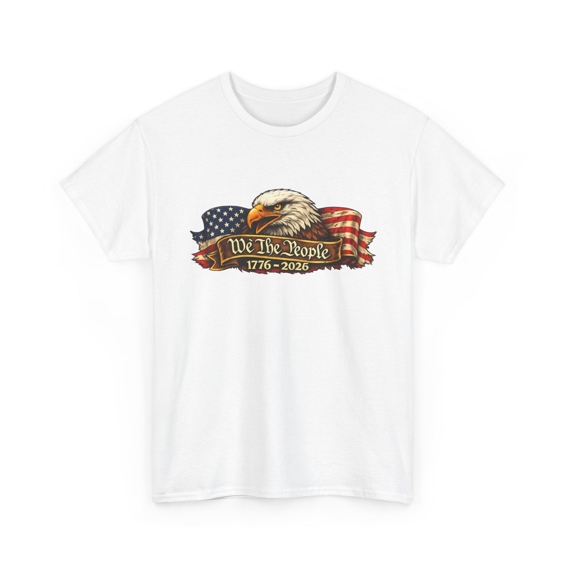 Patriotic Eagle T‑Shirt — "We The People" 1776–2026 250th Anniversary