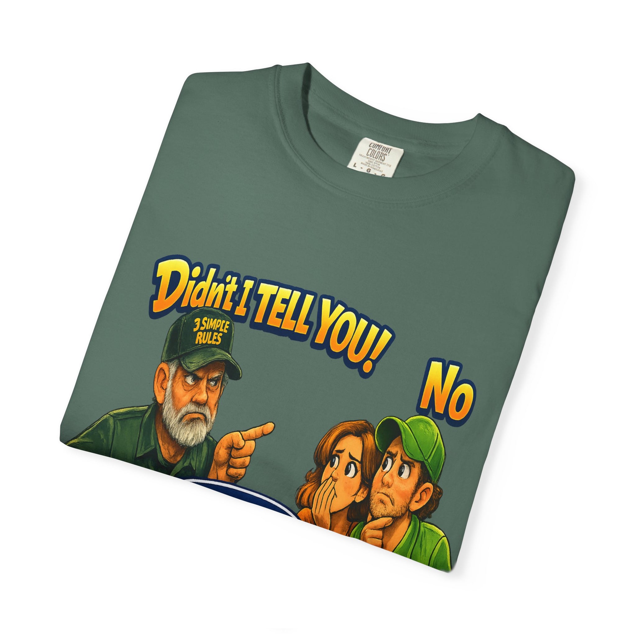 Funny "None of Your D*** Business" Graphic T-Shirt