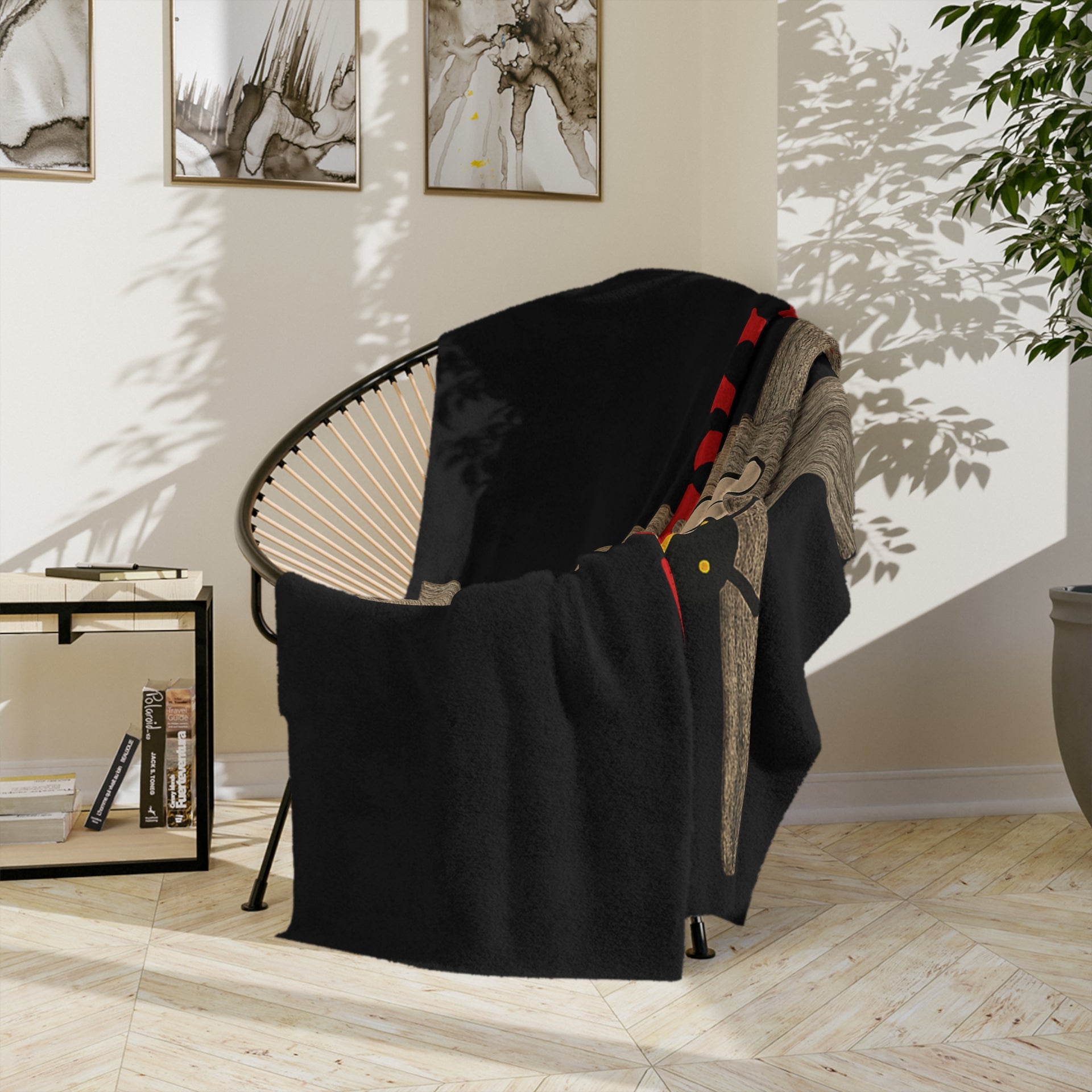 Blessed Not Stressed Microfiber Blanket – Cross & Bee Inspirational Throw