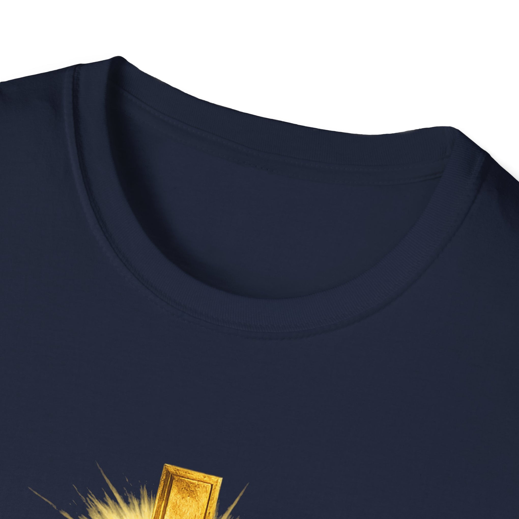 Chain Breaker Cross T-Shirt — "The One True Chain Breaker" Christian Faith Tee