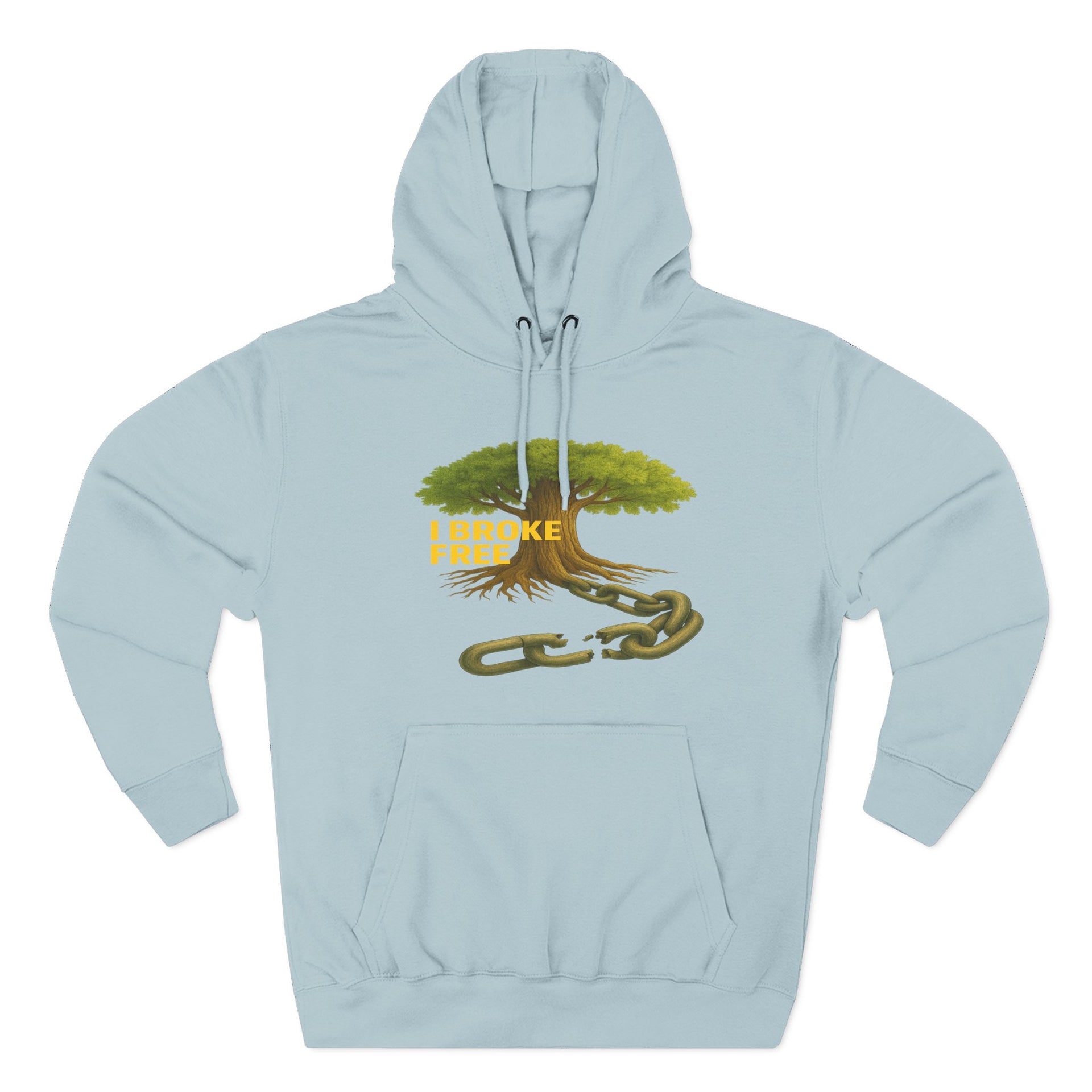 Freedom Breaker Hoodie — "I Broke Free" Mental Health Recovery Hoodie