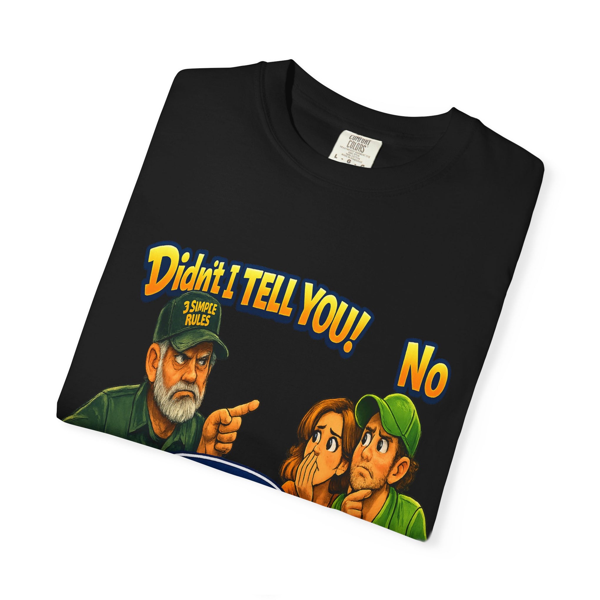 Funny "None of Your D*** Business" Graphic T-Shirt