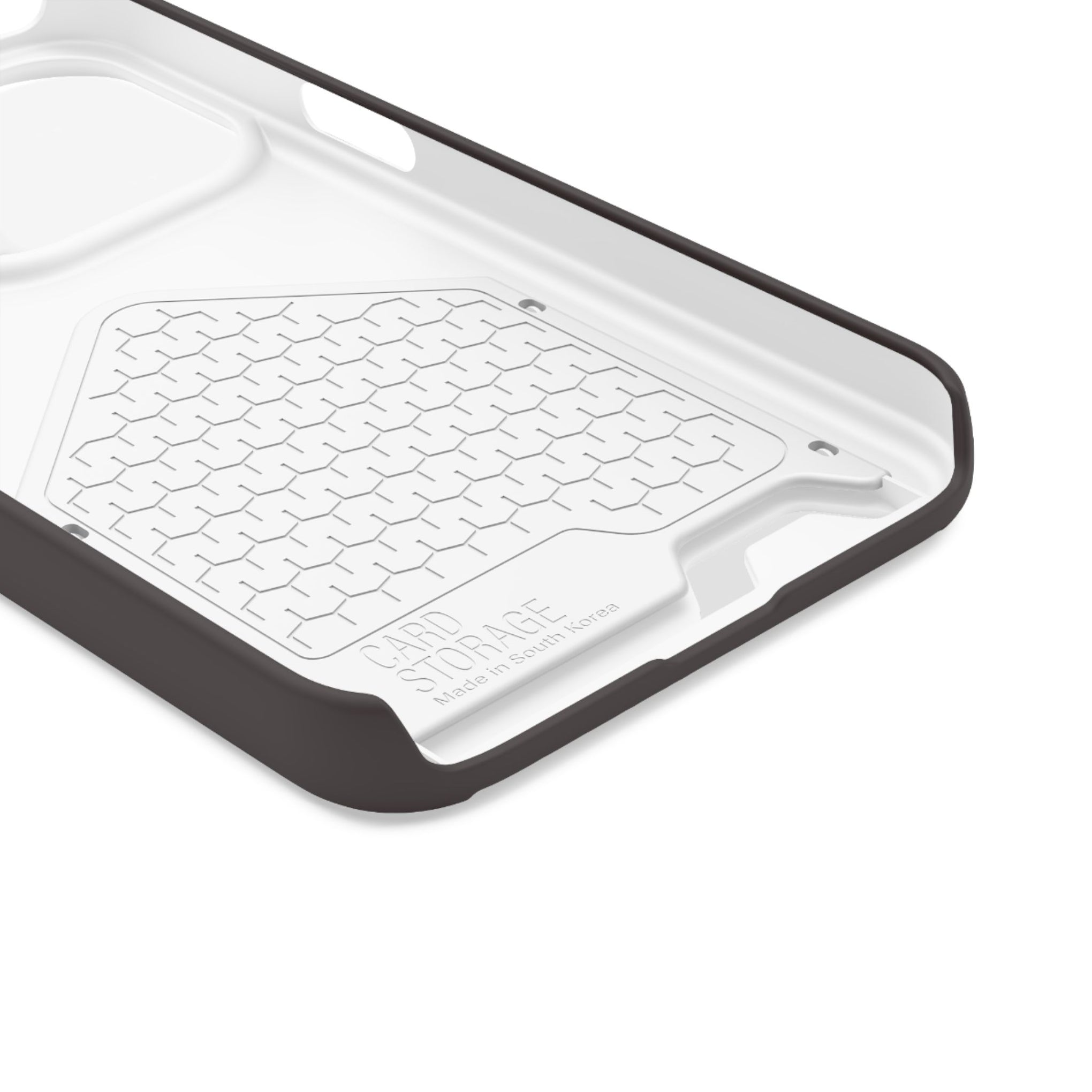 Phone Case with Card Holder — "The One True Chain Breaker" Cross Design