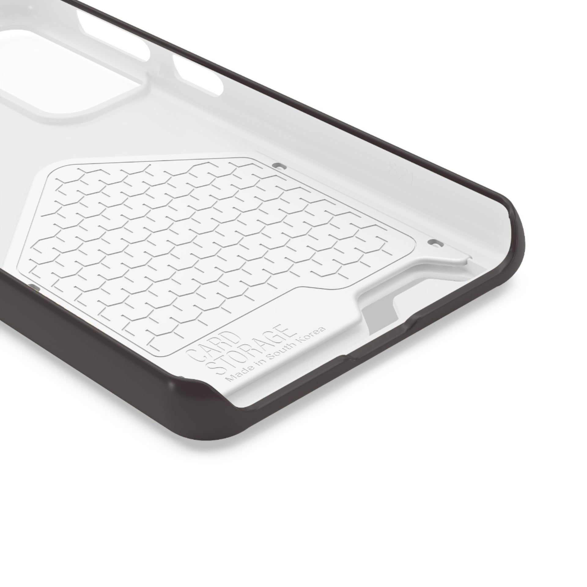 Phone Case with Card Holder — "The One True Chain Breaker" Cross Design