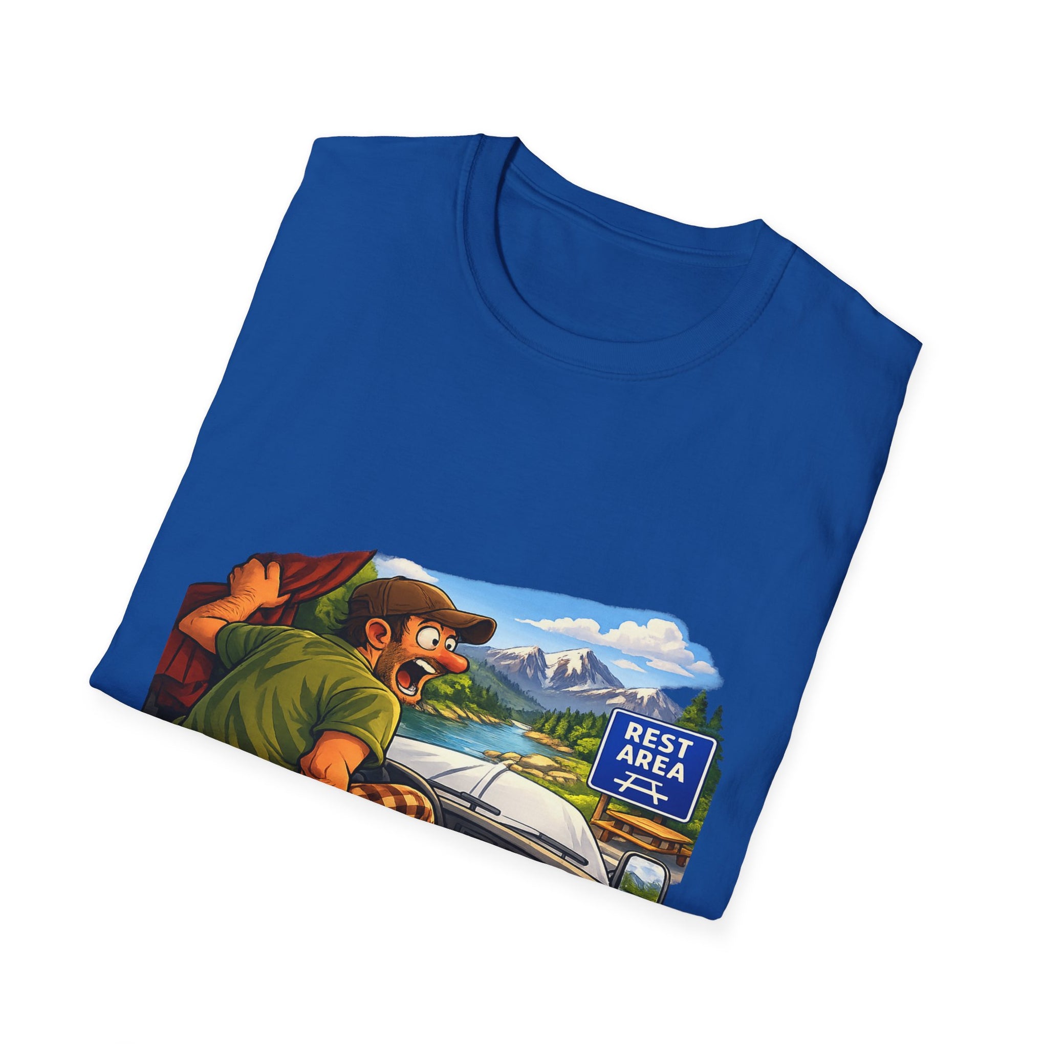 T-Shirt — "Where the Hell Am I?" Road Trip Scenic Graphic Tee