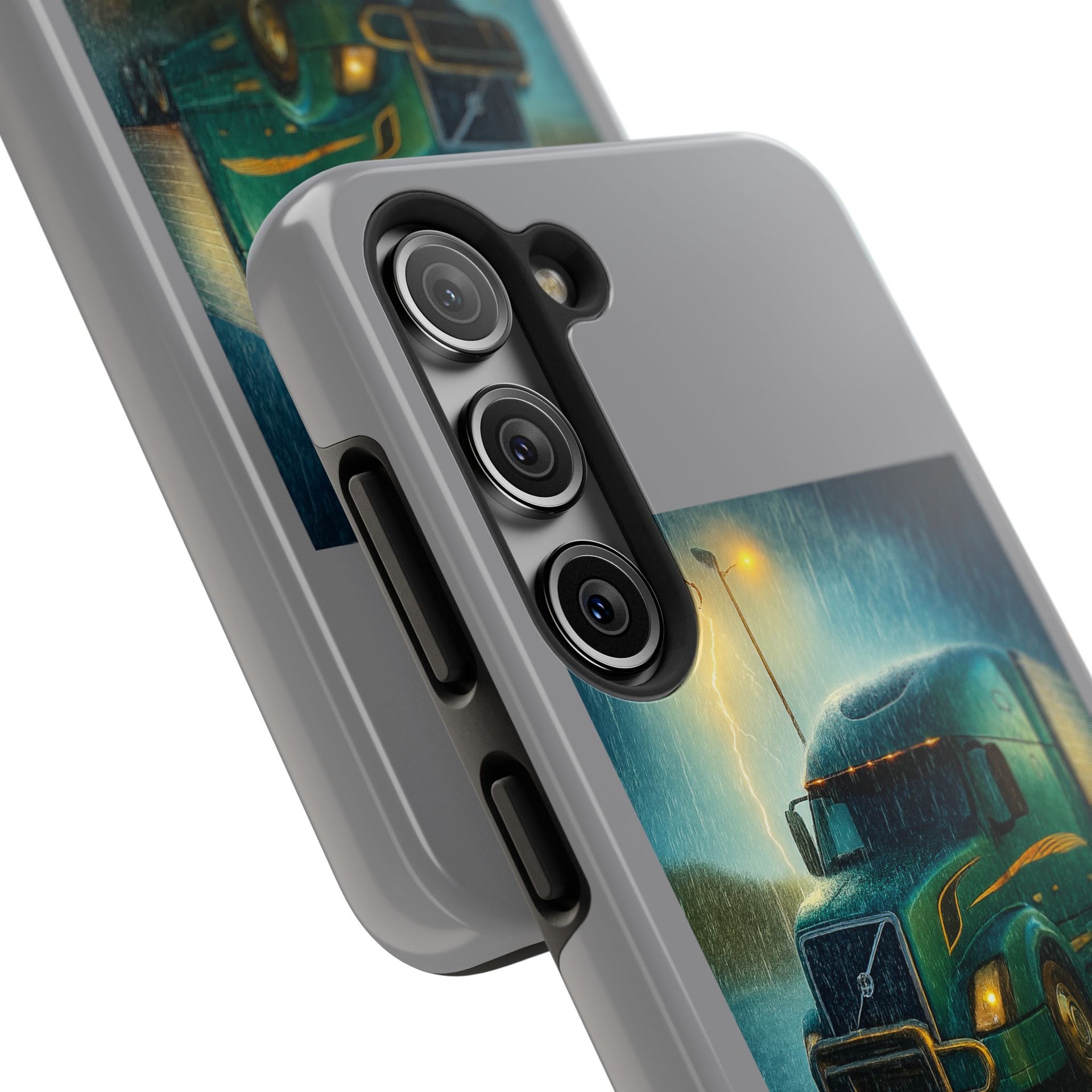Truck Driver Tough Phone Case — "Be Safe, Enjoy The Ride, Don't Hit Shit”