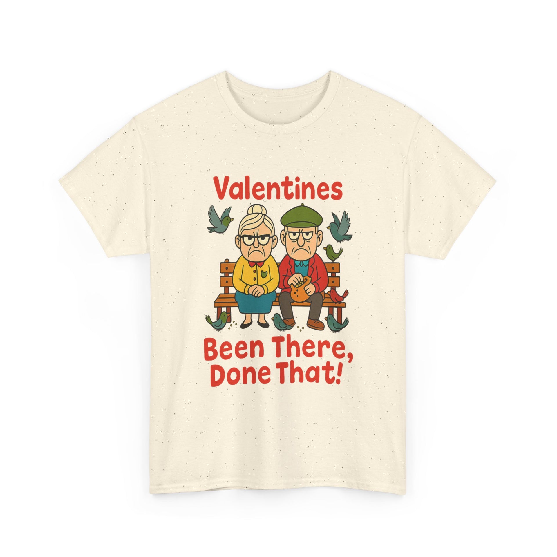 Funny Valentines Couple Unisex Heavy Cotton Tee