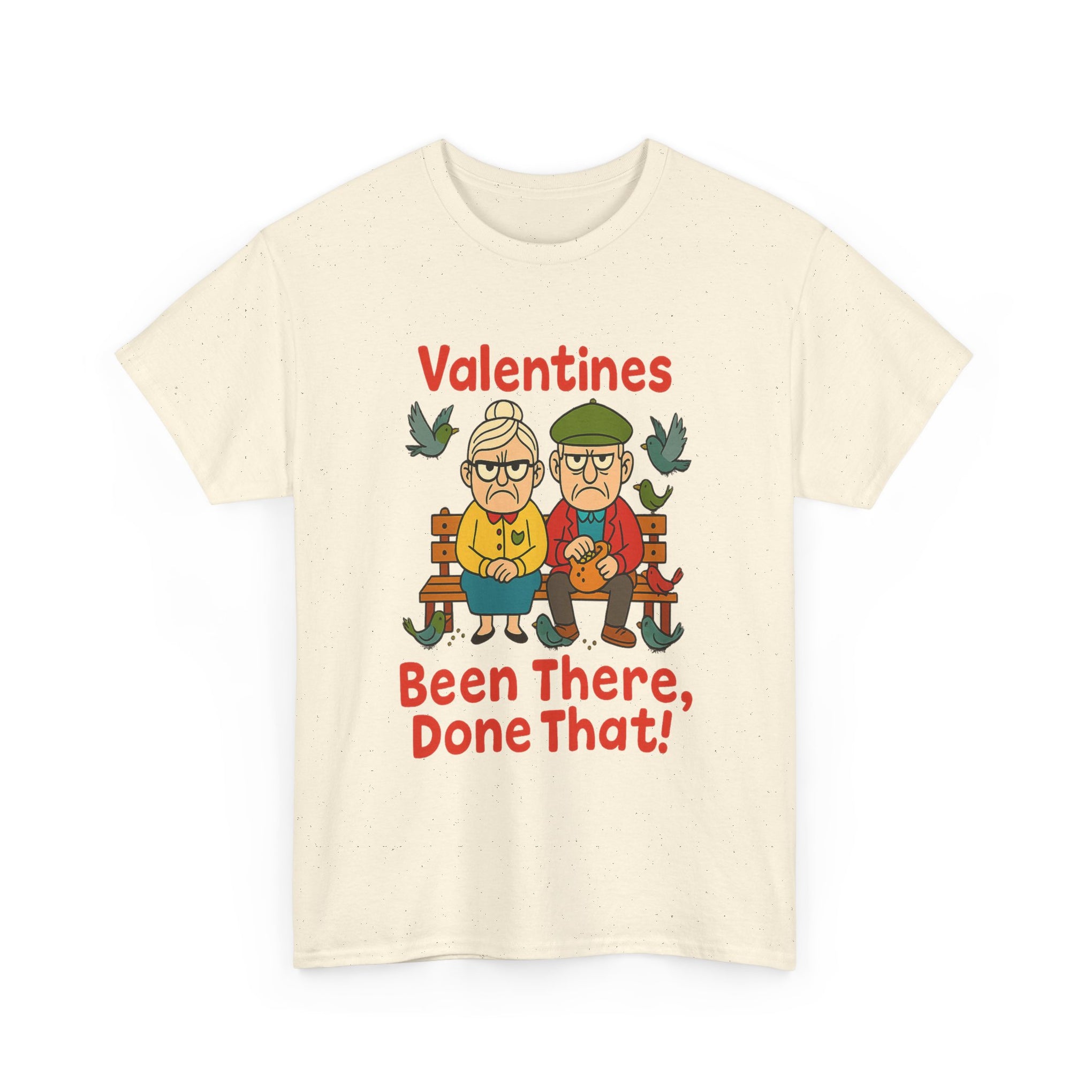 Funny Valentines Couple Unisex Heavy Cotton Tee