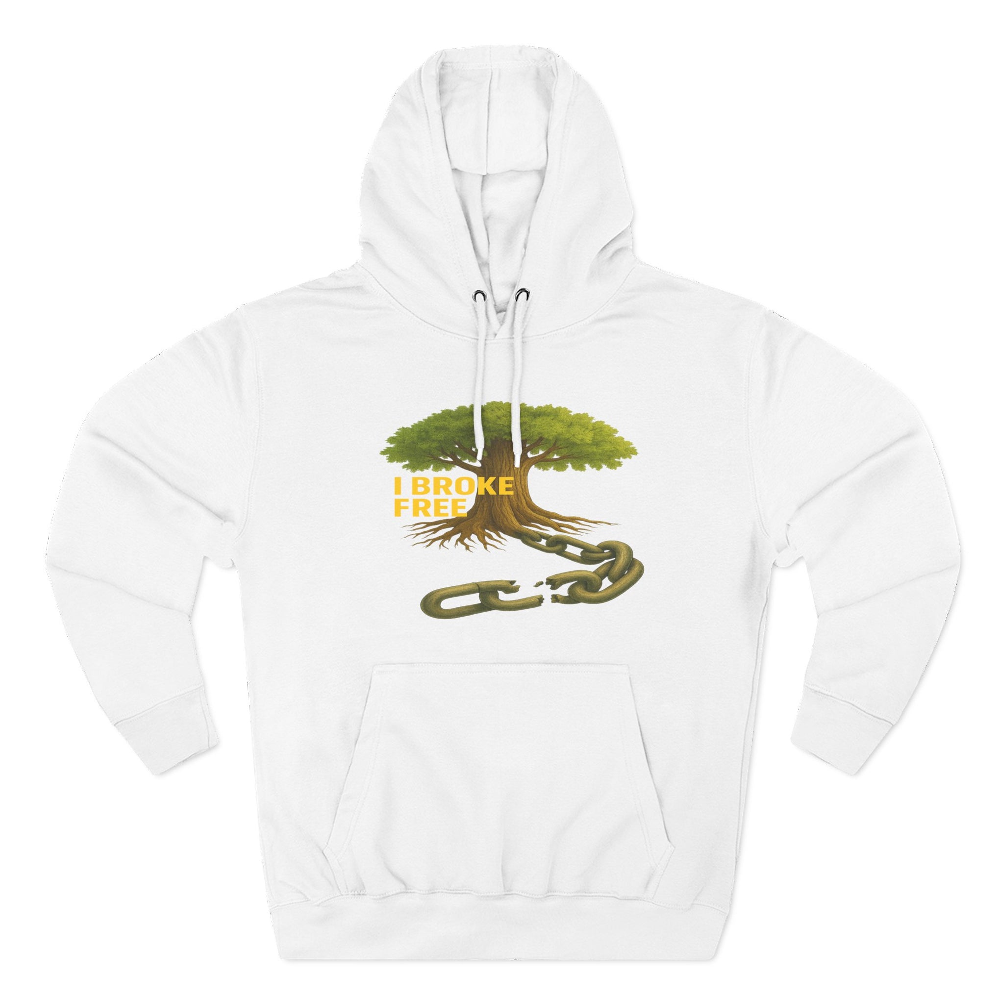 Freedom Breaker Hoodie — "I Broke Free" Mental Health Recovery Hoodie