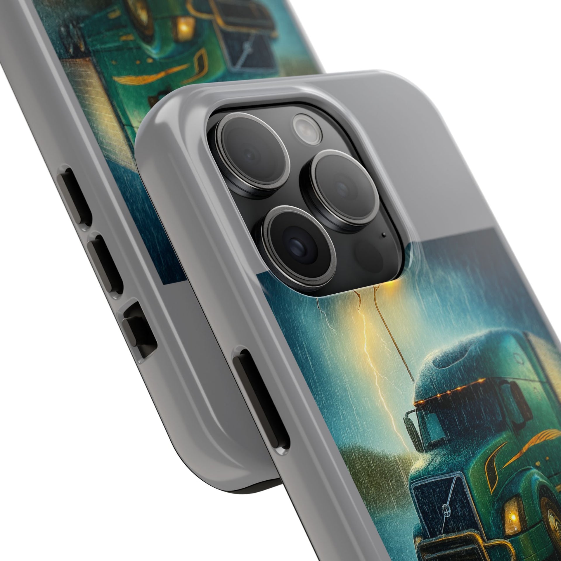 Truck Driver Tough Phone Case — "Be Safe, Enjoy The Ride, Don't Hit Shit”