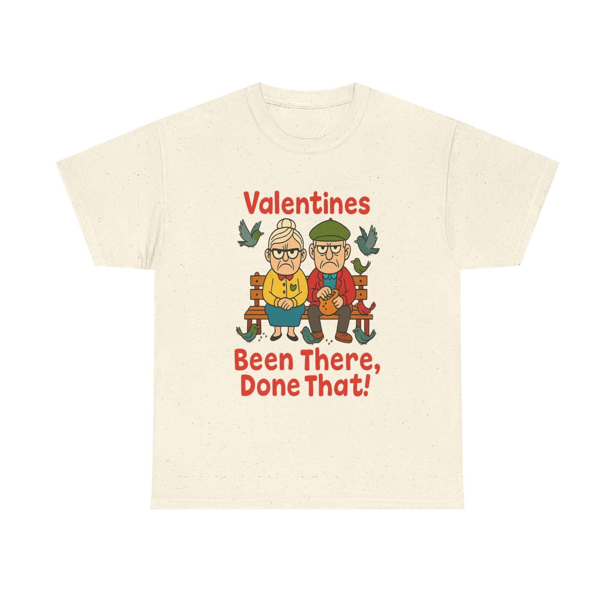 Funny Valentines Couple Unisex Heavy Cotton Tee