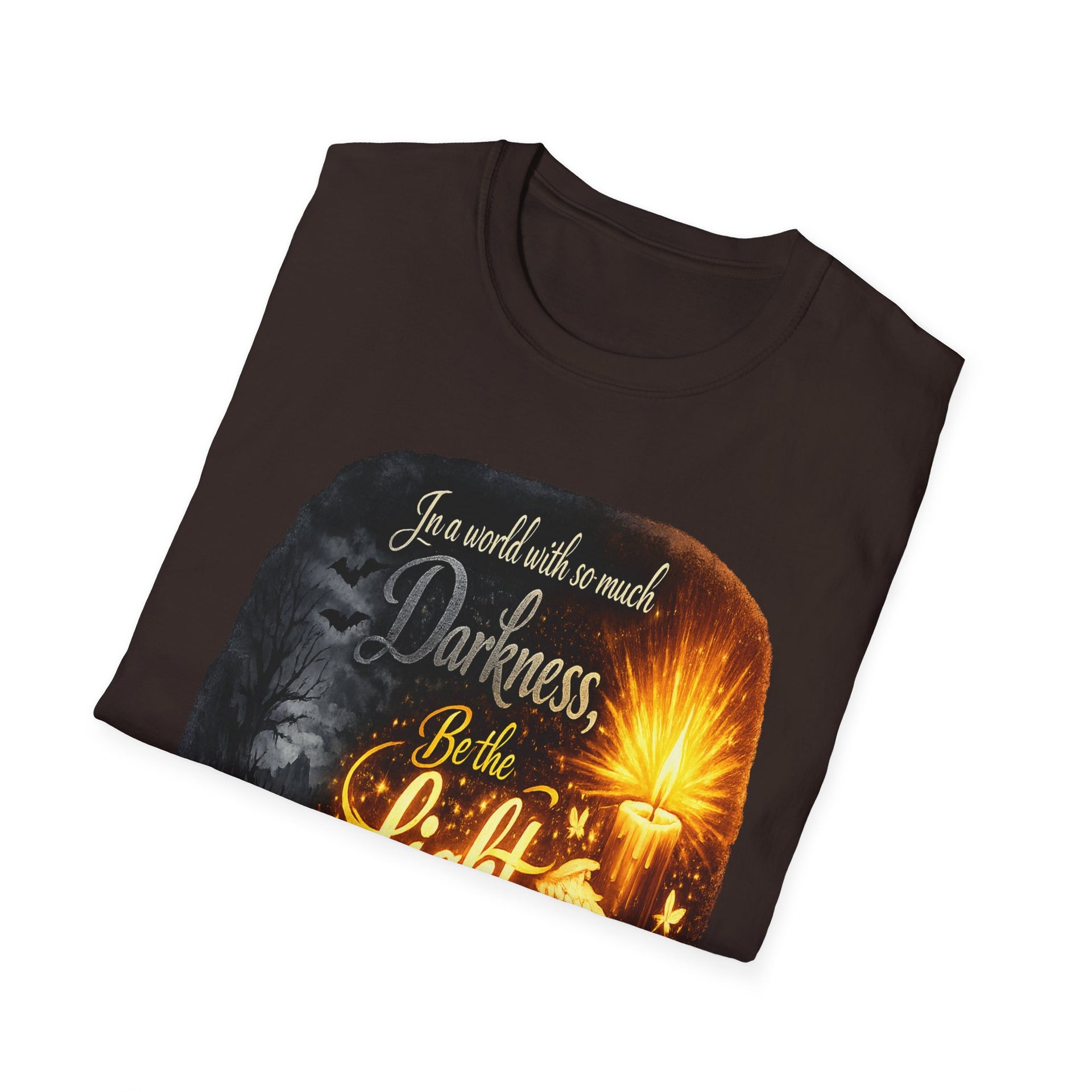 Inspirational 'Be the Light' T-Shirt
