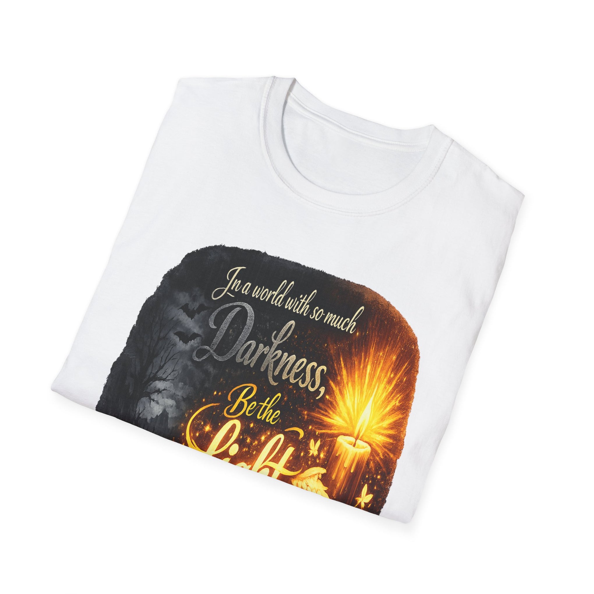 Inspirational 'Be the Light' T-Shirt