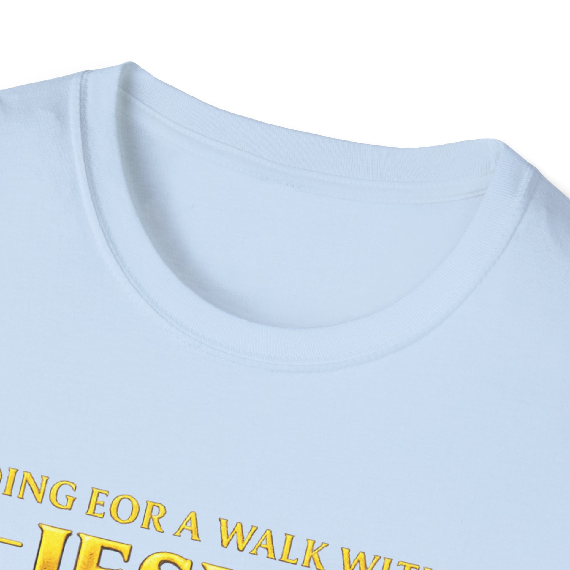 Going for a walk with Jesus T-Shirt – "Wanna Come?" Christian Faith Graphic Tee