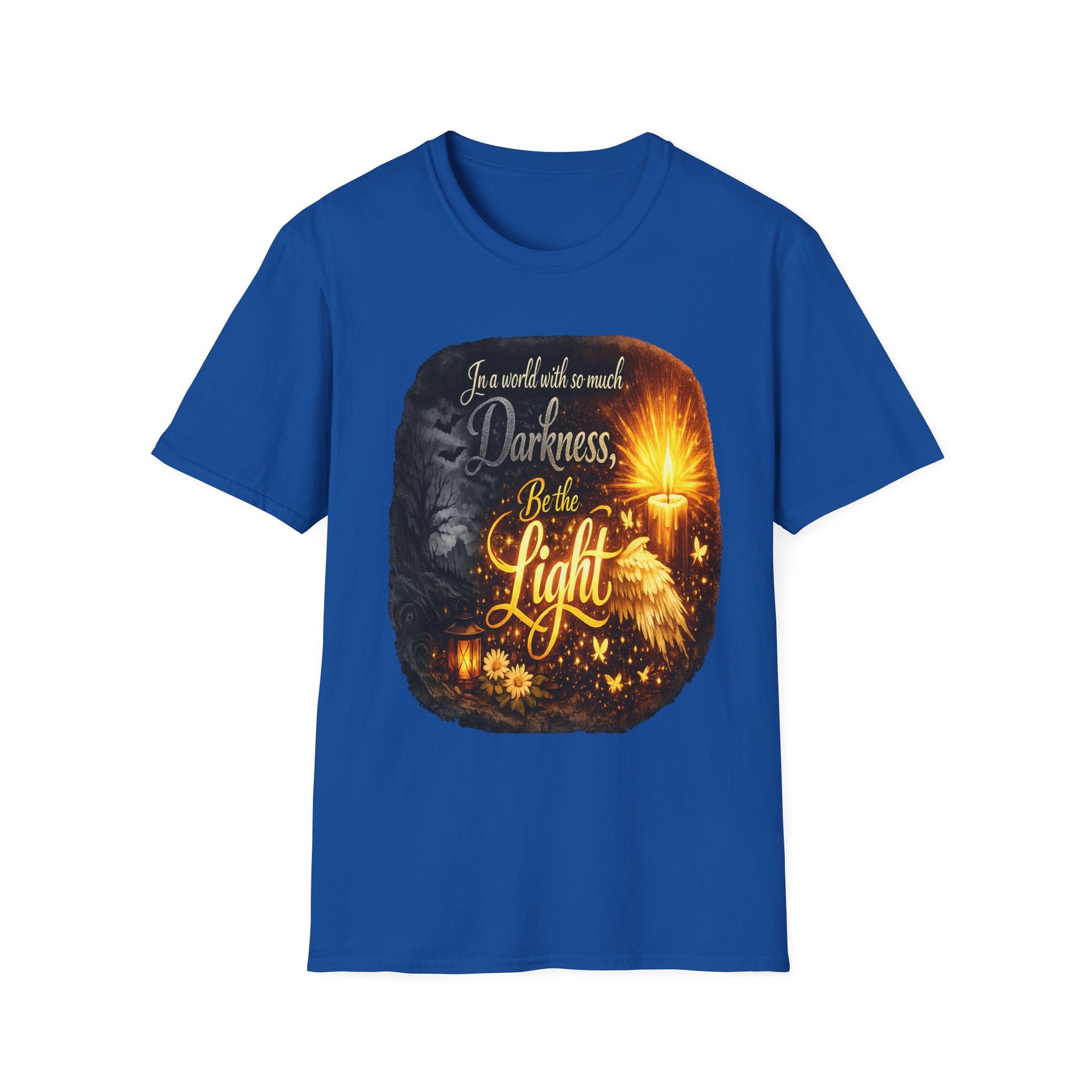Inspirational 'Be the Light' T-Shirt