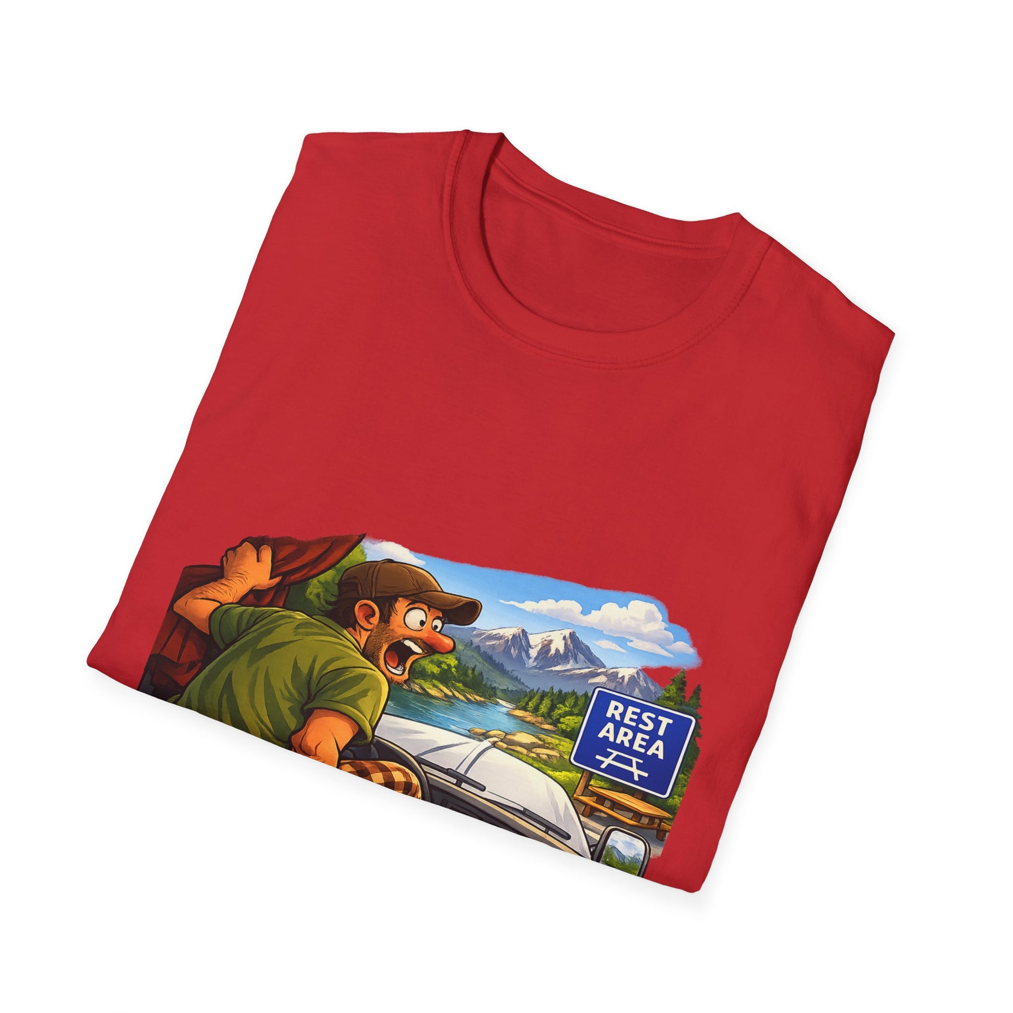 T-Shirt — "Where the Hell Am I?" Road Trip Scenic Graphic Tee