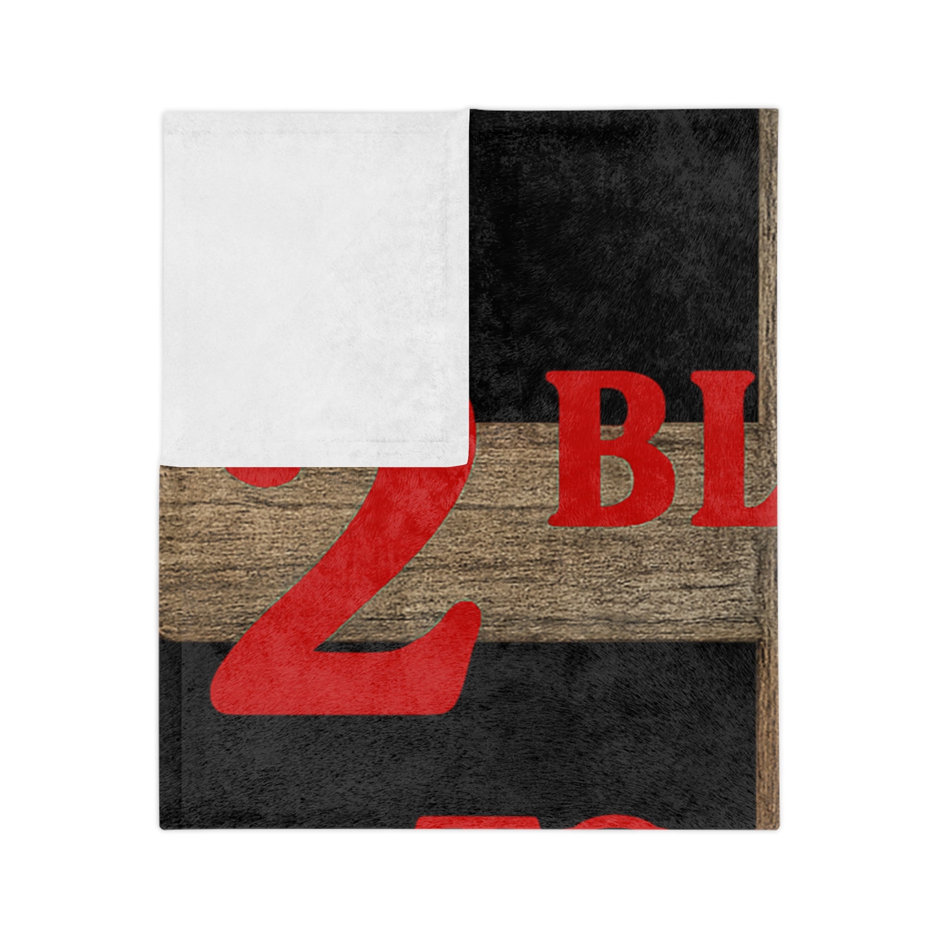 Blessed Not Stressed Microfiber Blanket – Cross & Bee Inspirational Throw