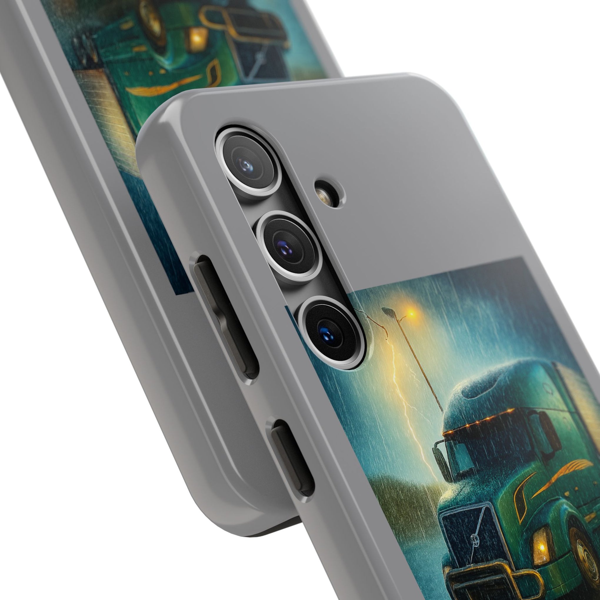 Truck Driver Tough Phone Case — "Be Safe, Enjoy The Ride, Don't Hit Shit”