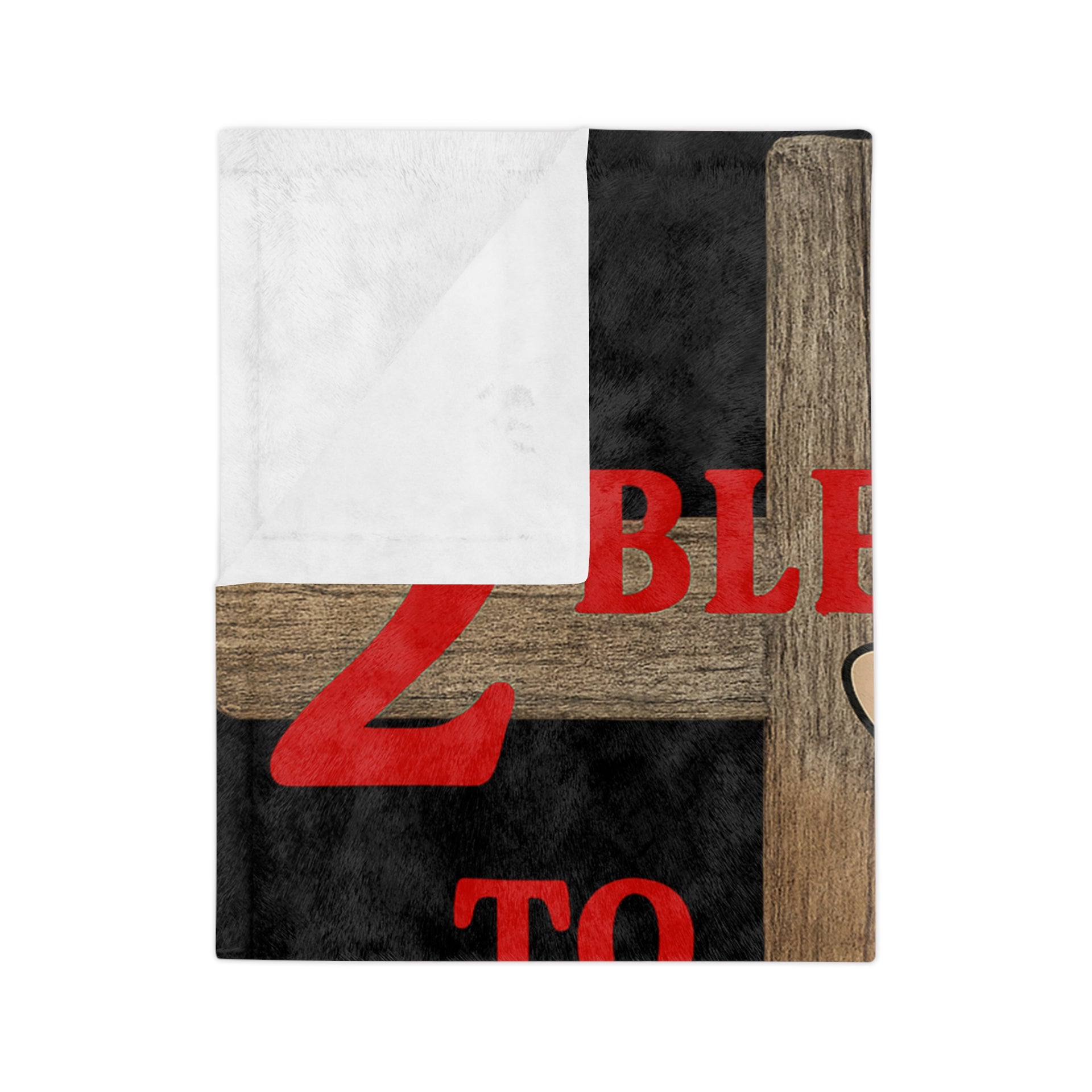 Blessed Not Stressed Microfiber Blanket – Cross & Bee Inspirational Throw