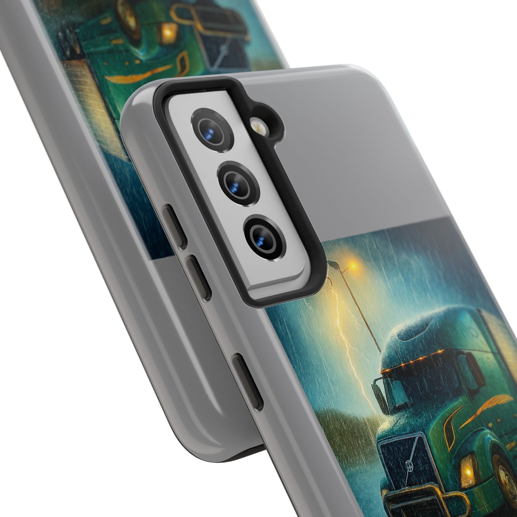Truck Driver Tough Phone Case — "Be Safe, Enjoy The Ride, Don't Hit Shit”